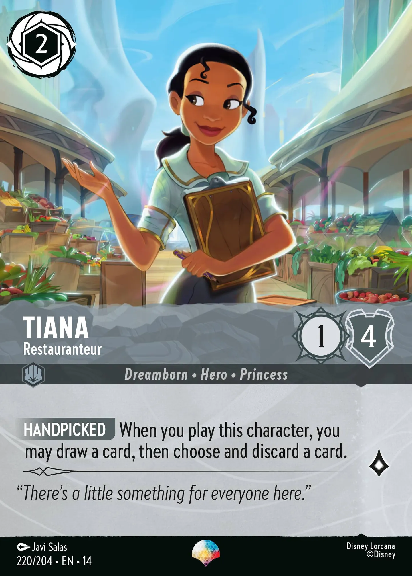Tiana - Restauranteur — Hyperia City — Lorcana