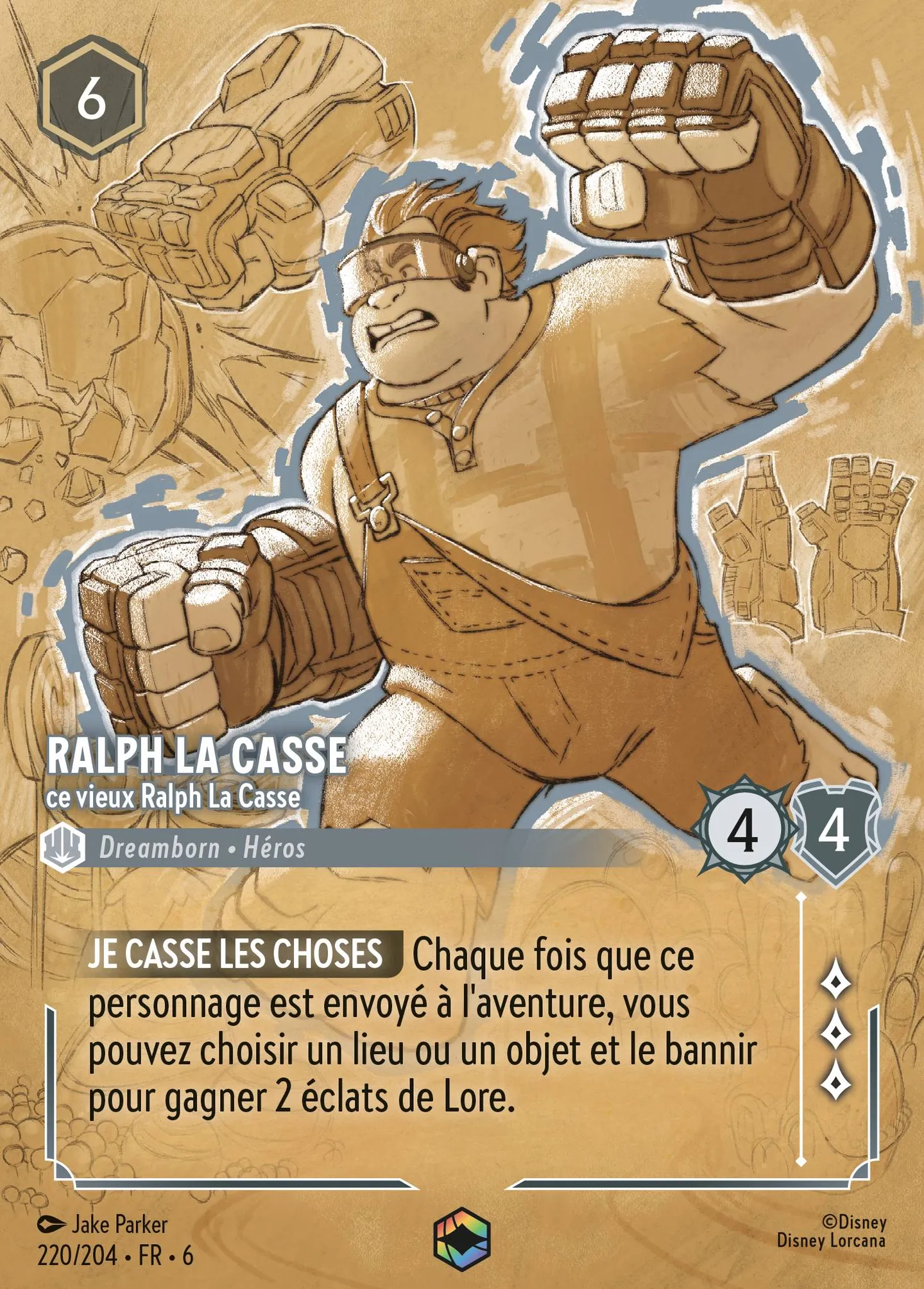 Ralph la Casse - ce vieux Ralph La Casse — Azurite Sea — Lorcana