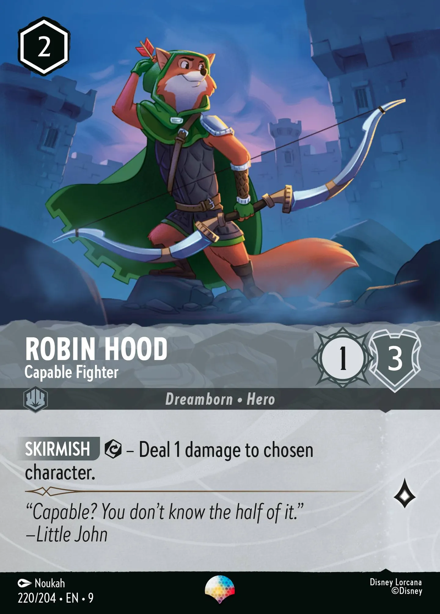 Robin Hood - Capable Fighter — Fabled — Lorcana