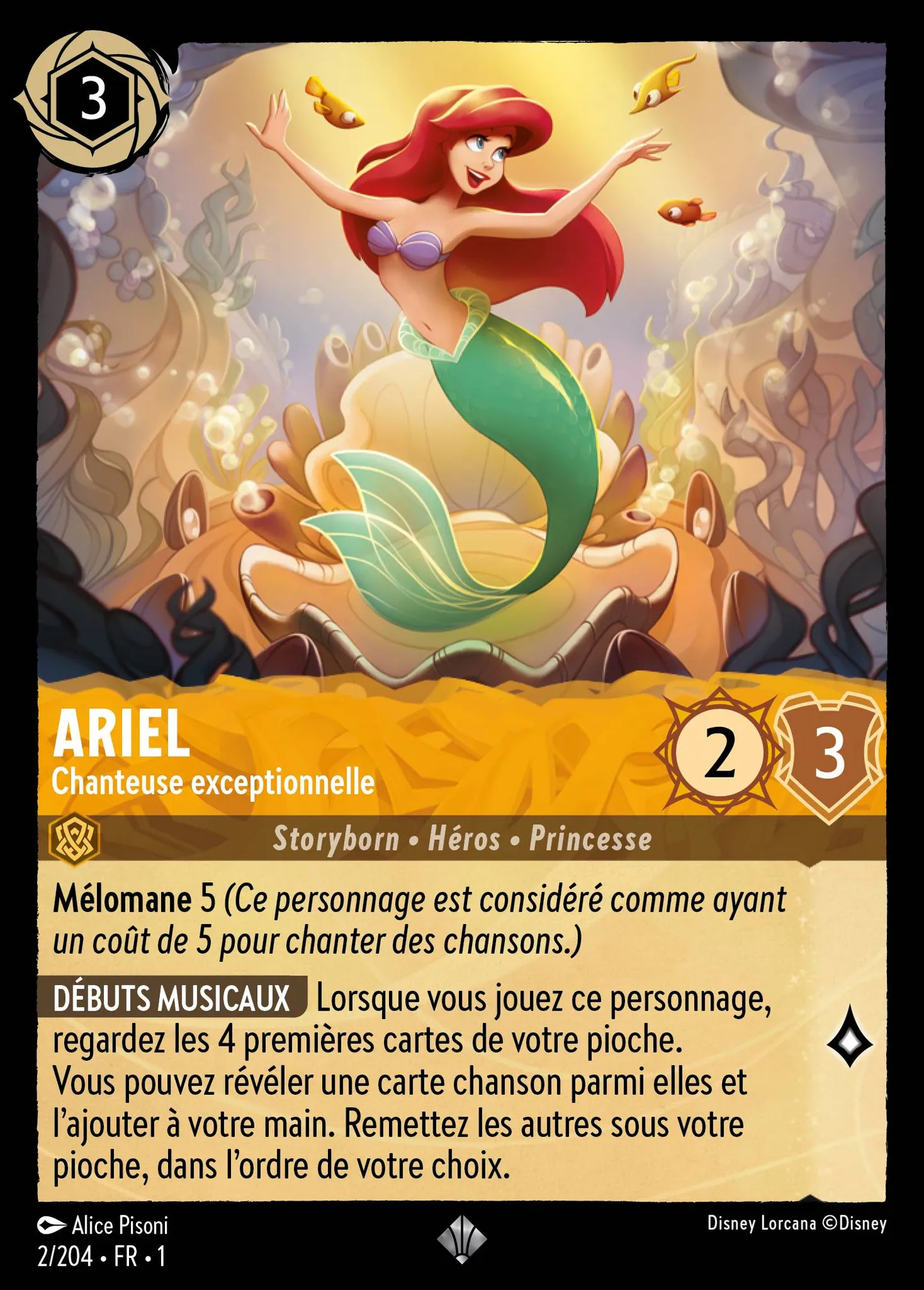 Ariel - Chanteuse exceptionnelle — The First Chapter — Lorcana