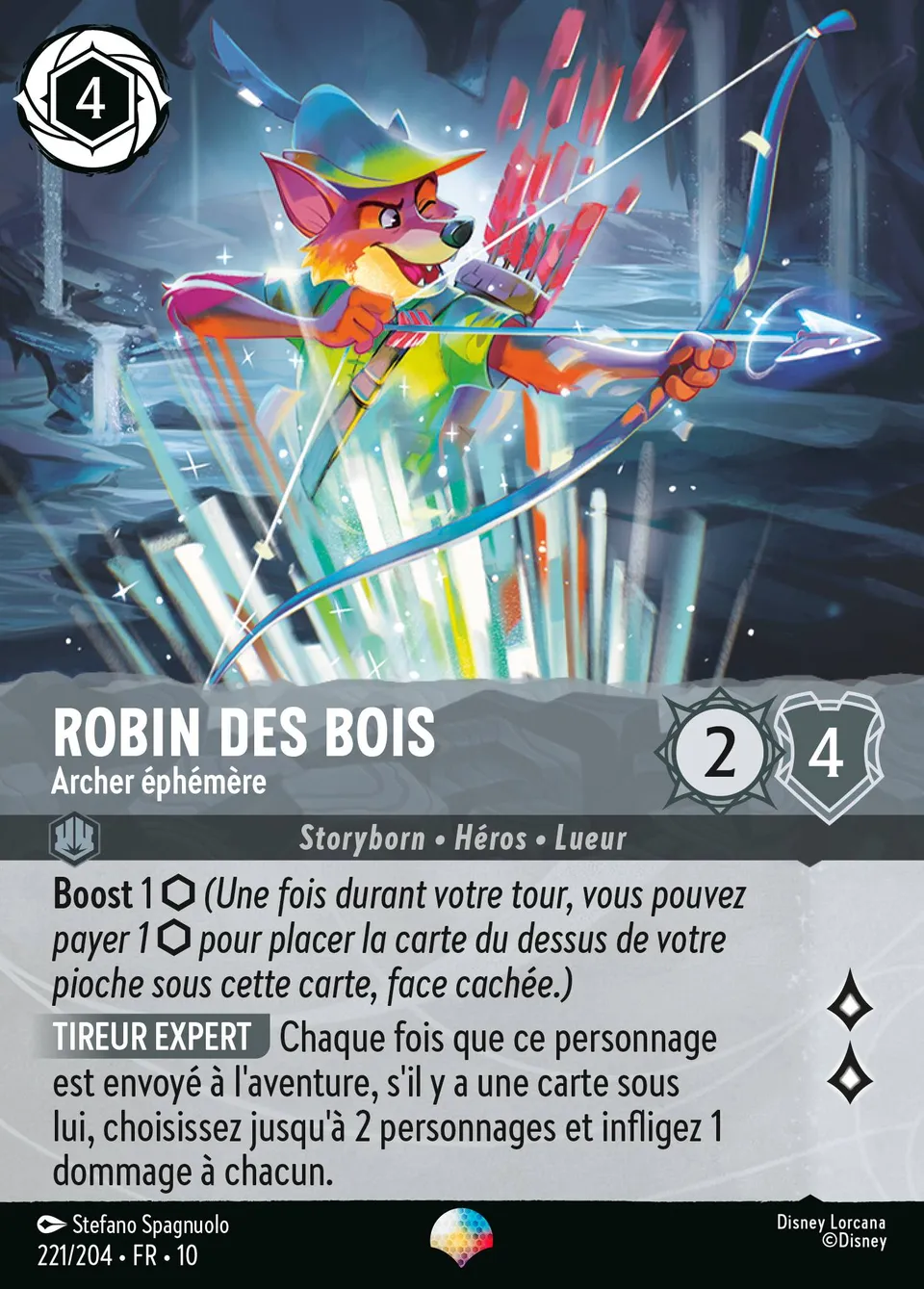 Robin des Bois - Archer éphémère from Whispers in the Well - Lorcana