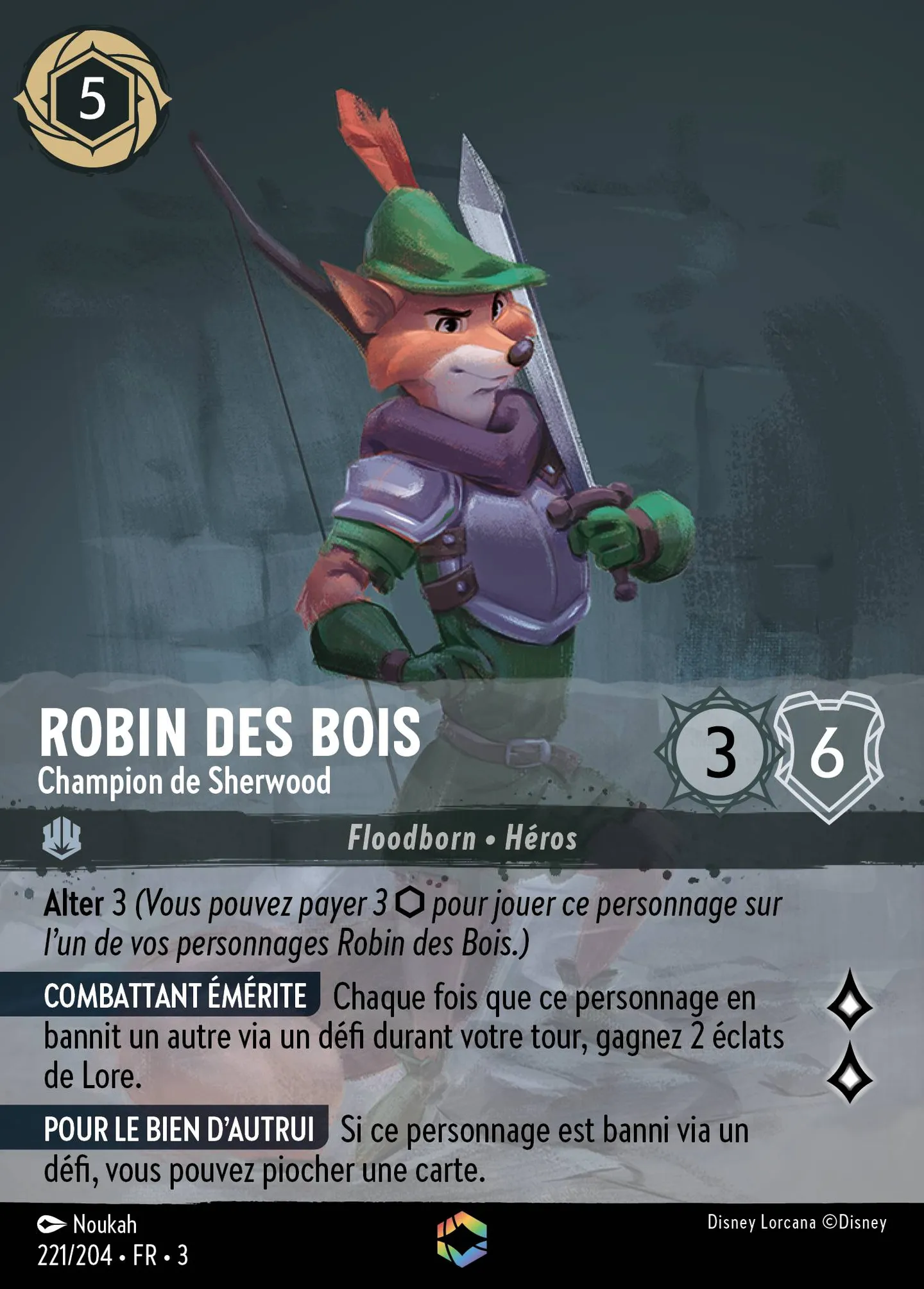 Robin des Bois - Champion de Sherwood — Into the Inklands — Lorcana