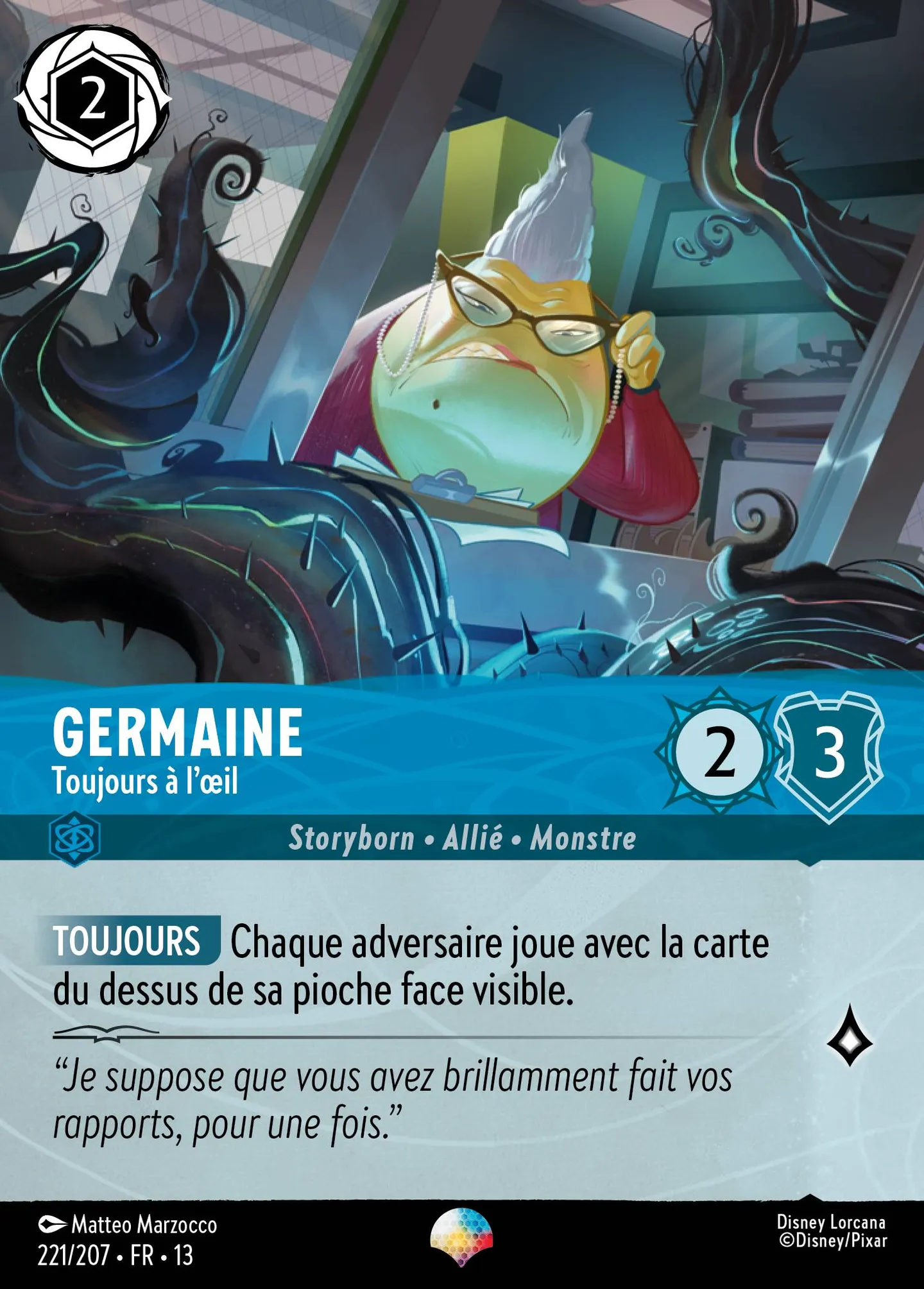 Germaine - Toujours à l'œil — Attack of the Vine! — Lorcana