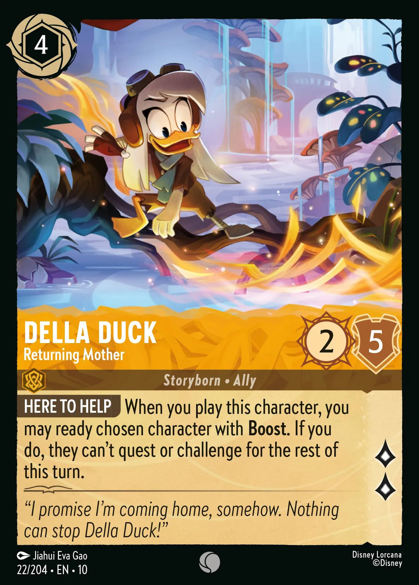 Della Duck - Returning Mother — Whispers in the Well — Lorcana