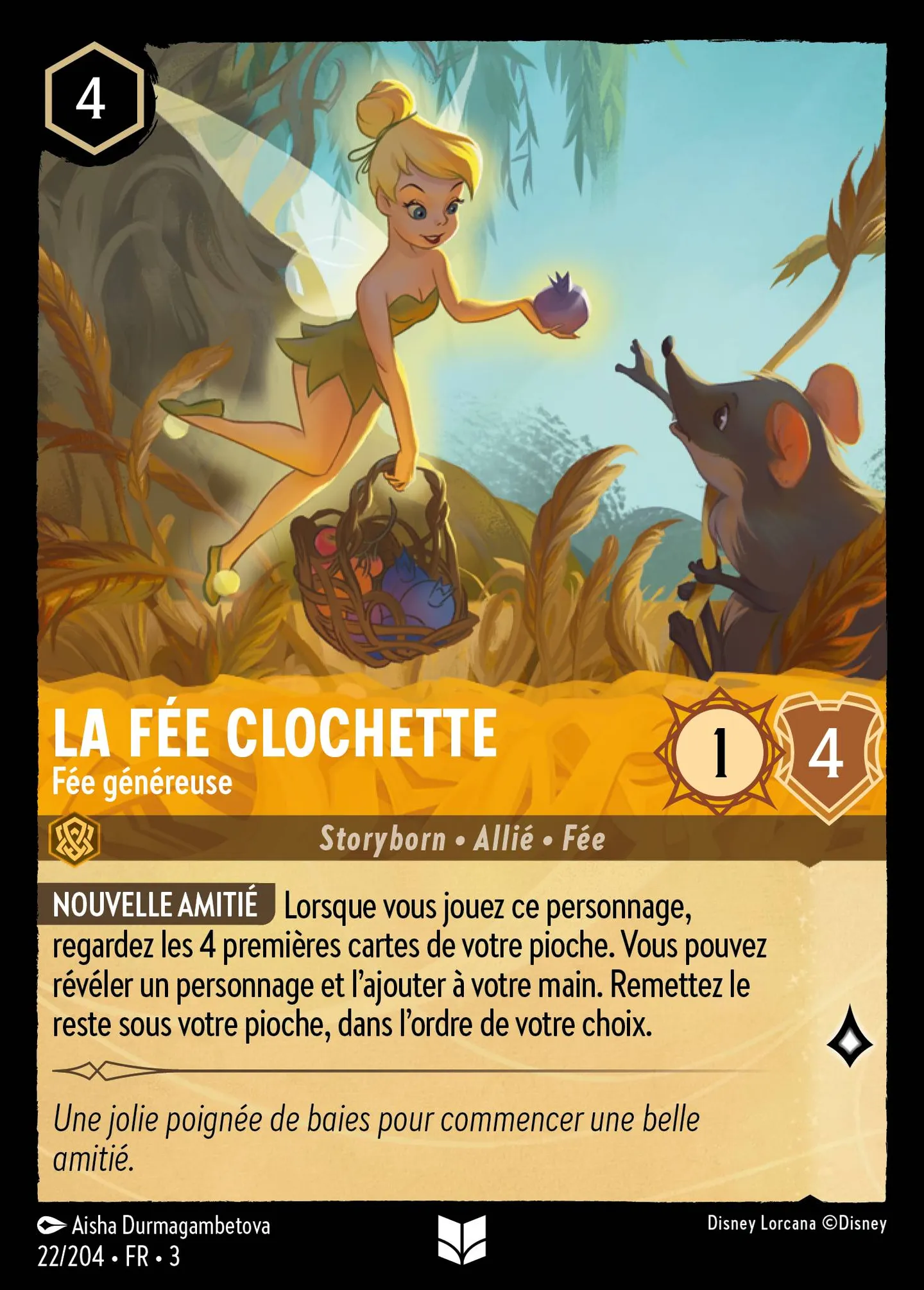 La Fée Clochette - Fée généreuse — Into the Inklands — Lorcana