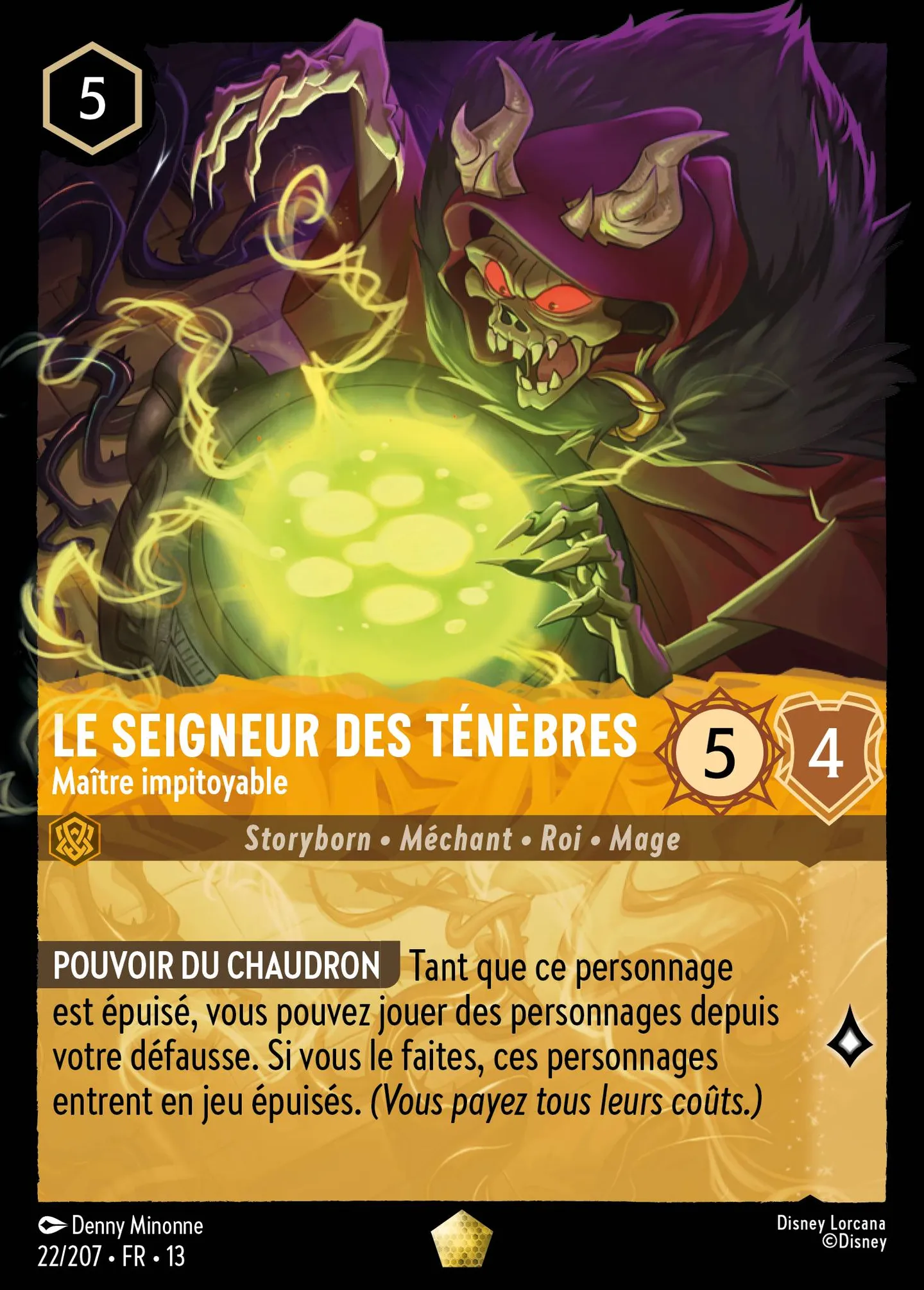 Le Seigneur des Ténèbres - Maître impitoyable — Attack of the Vine! — Lorcana