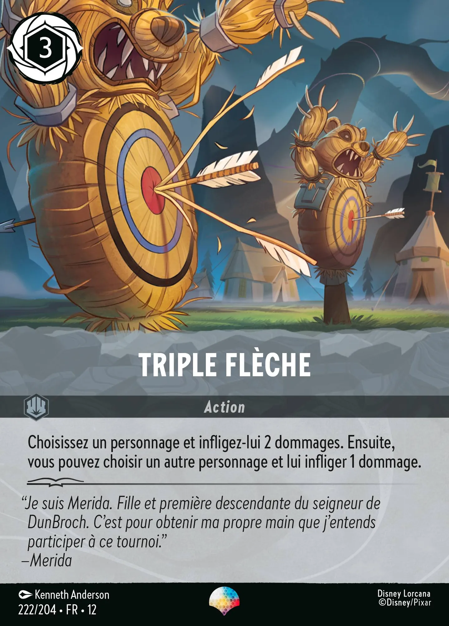 Triple flèche — Wilds Unknown — Lorcana