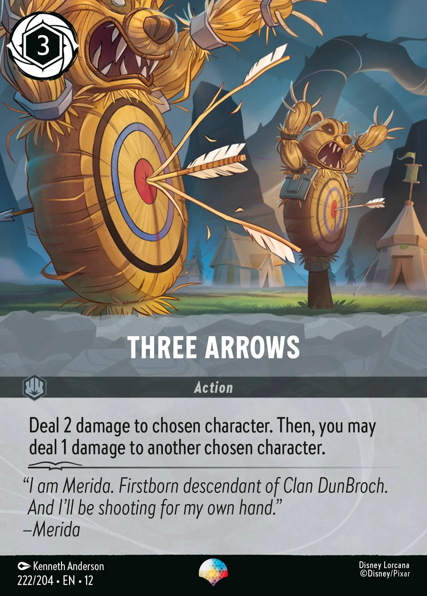 Triple flèche — Wilds Unknown — Lorcana