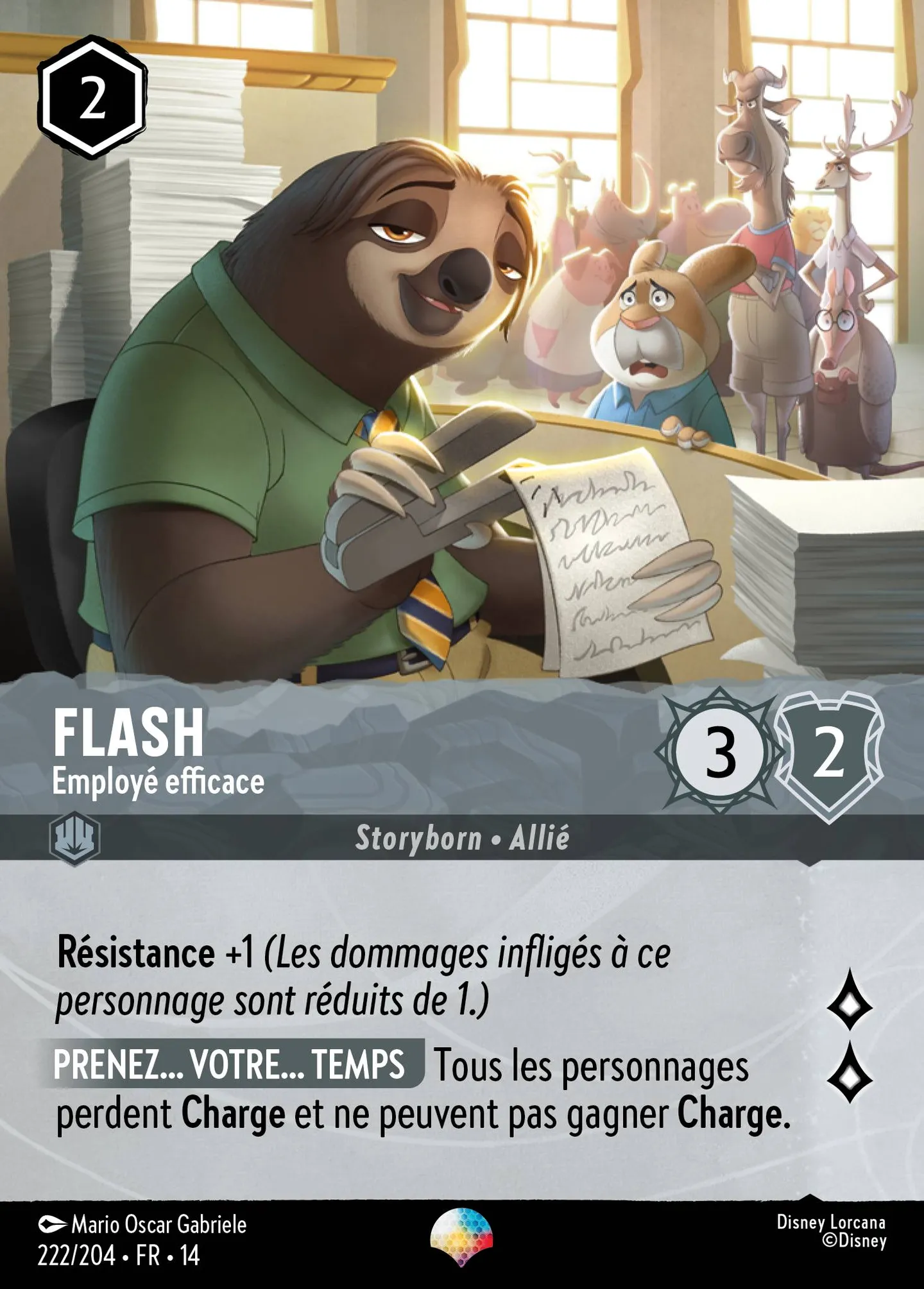Flash - Employé efficace — Hyperia City — Lorcana