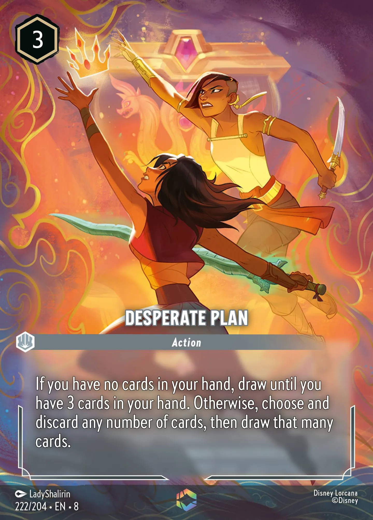Desperate Plan — The Reign of Jafar — Lorcana