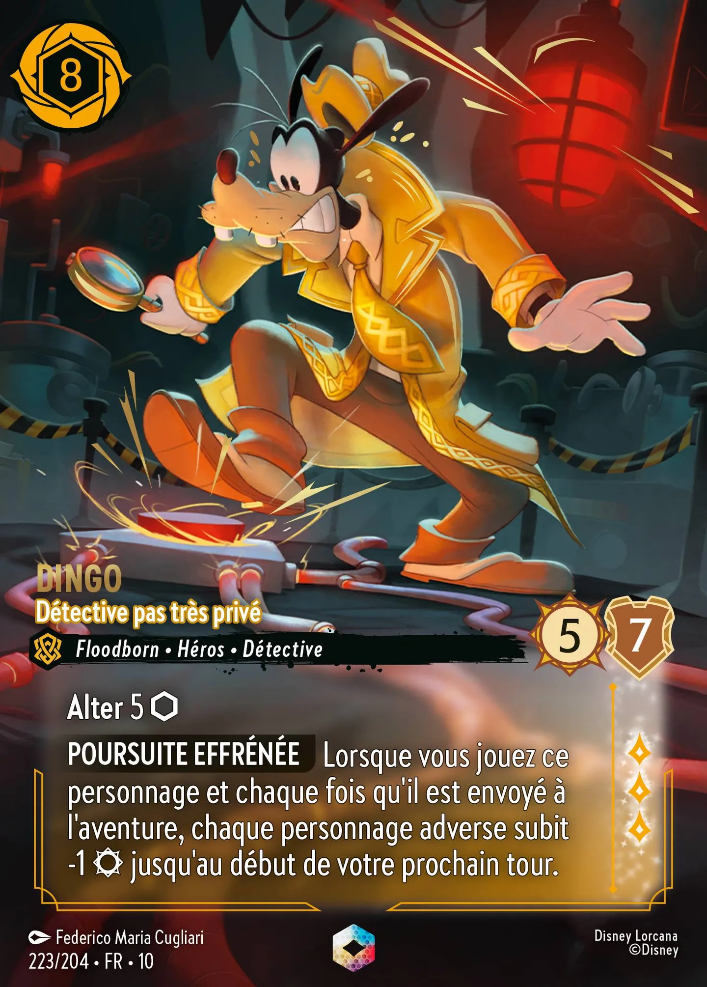 Dingo - Détective pas très privé — Whispers in the Well — Lorcana