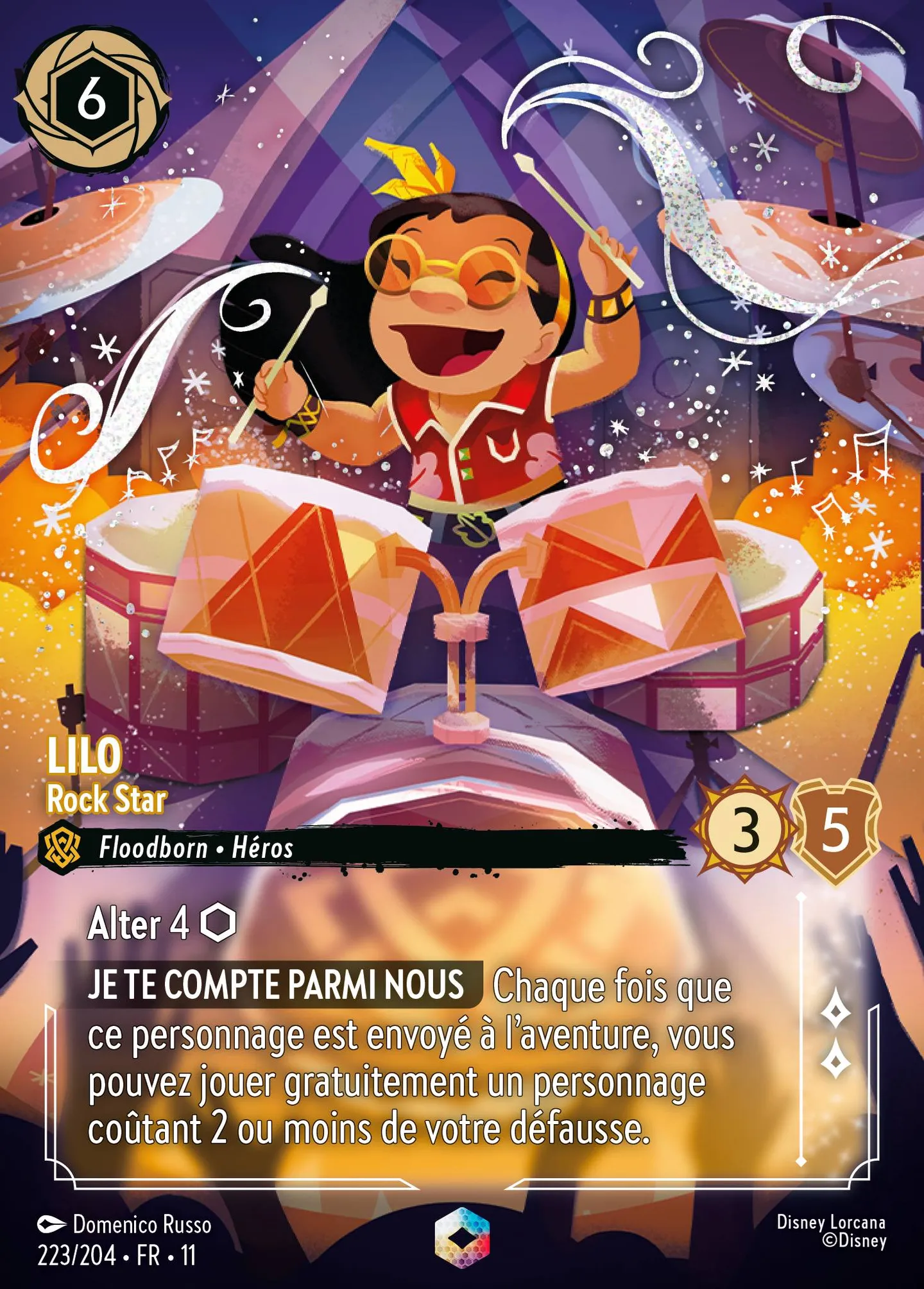 Lilo - Rock Star — Winterspell — Lorcana