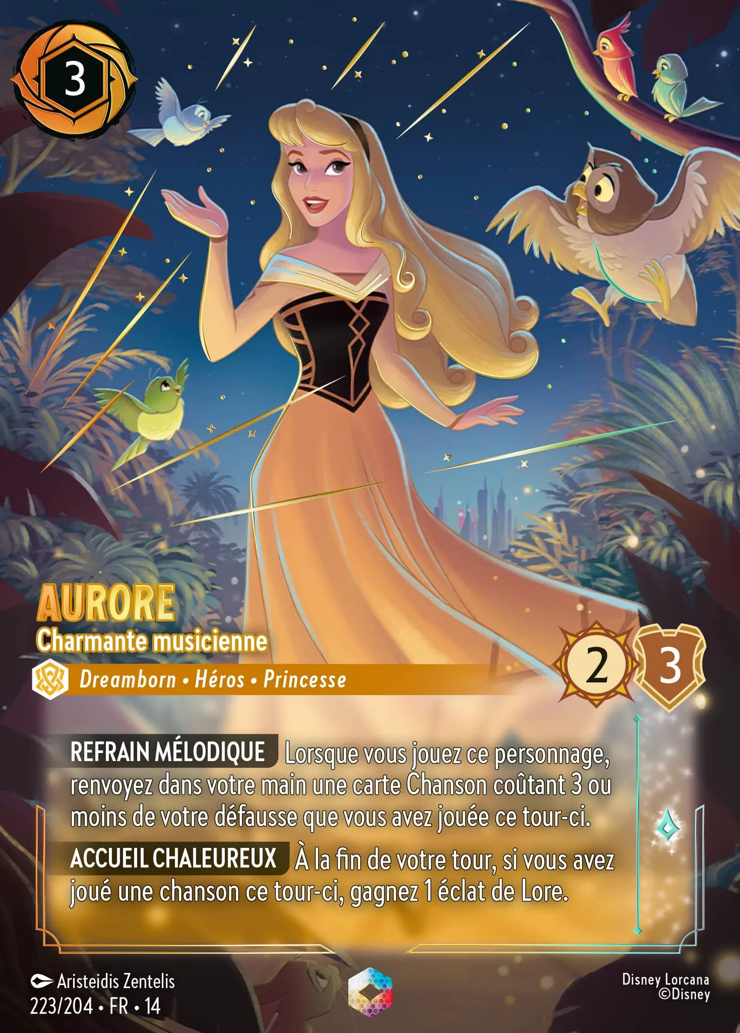 Aurore - Charmante musicienne — Hyperia City — Lorcana