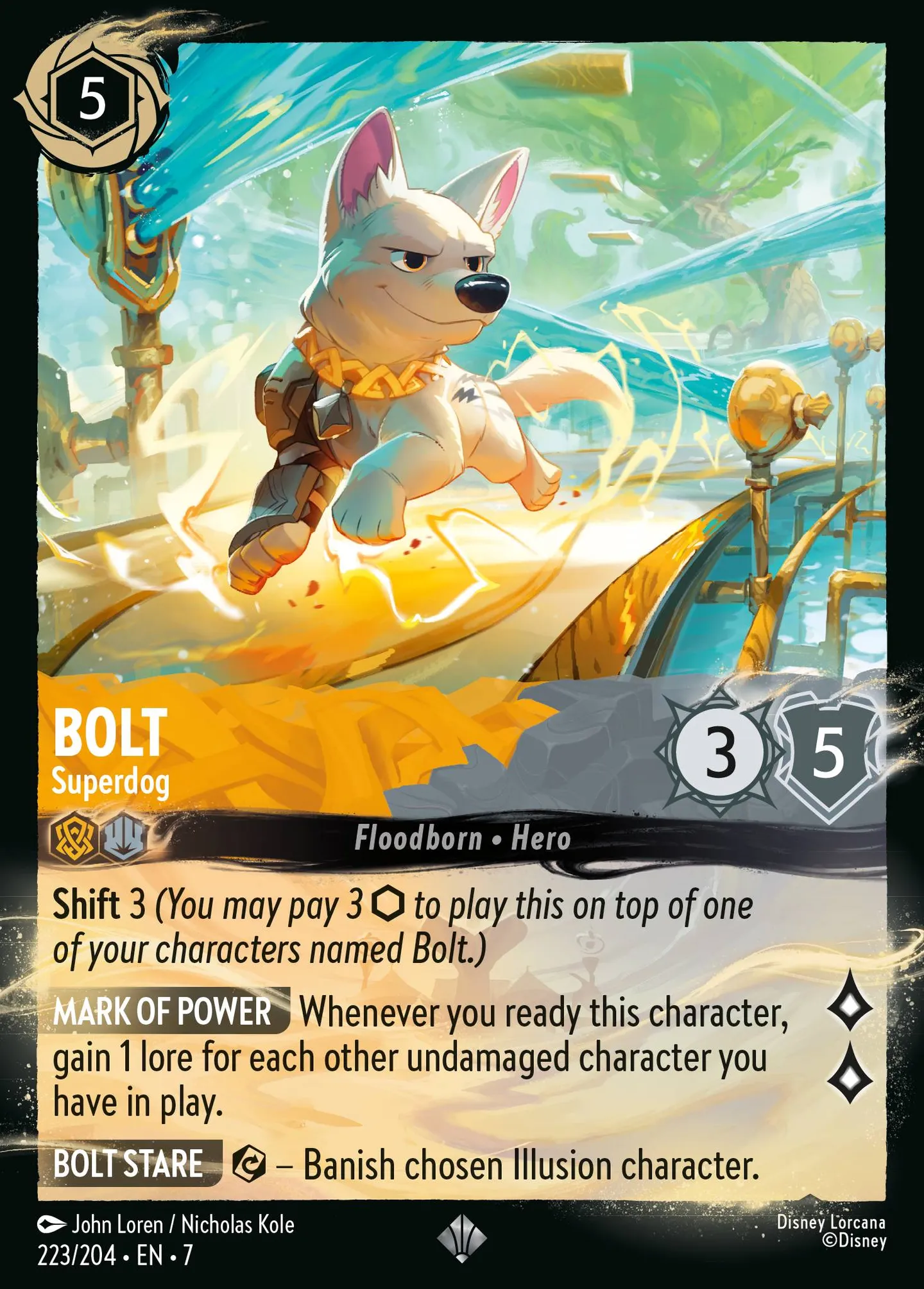 Bolt - Superdog — Archazia's Island — Lorcana