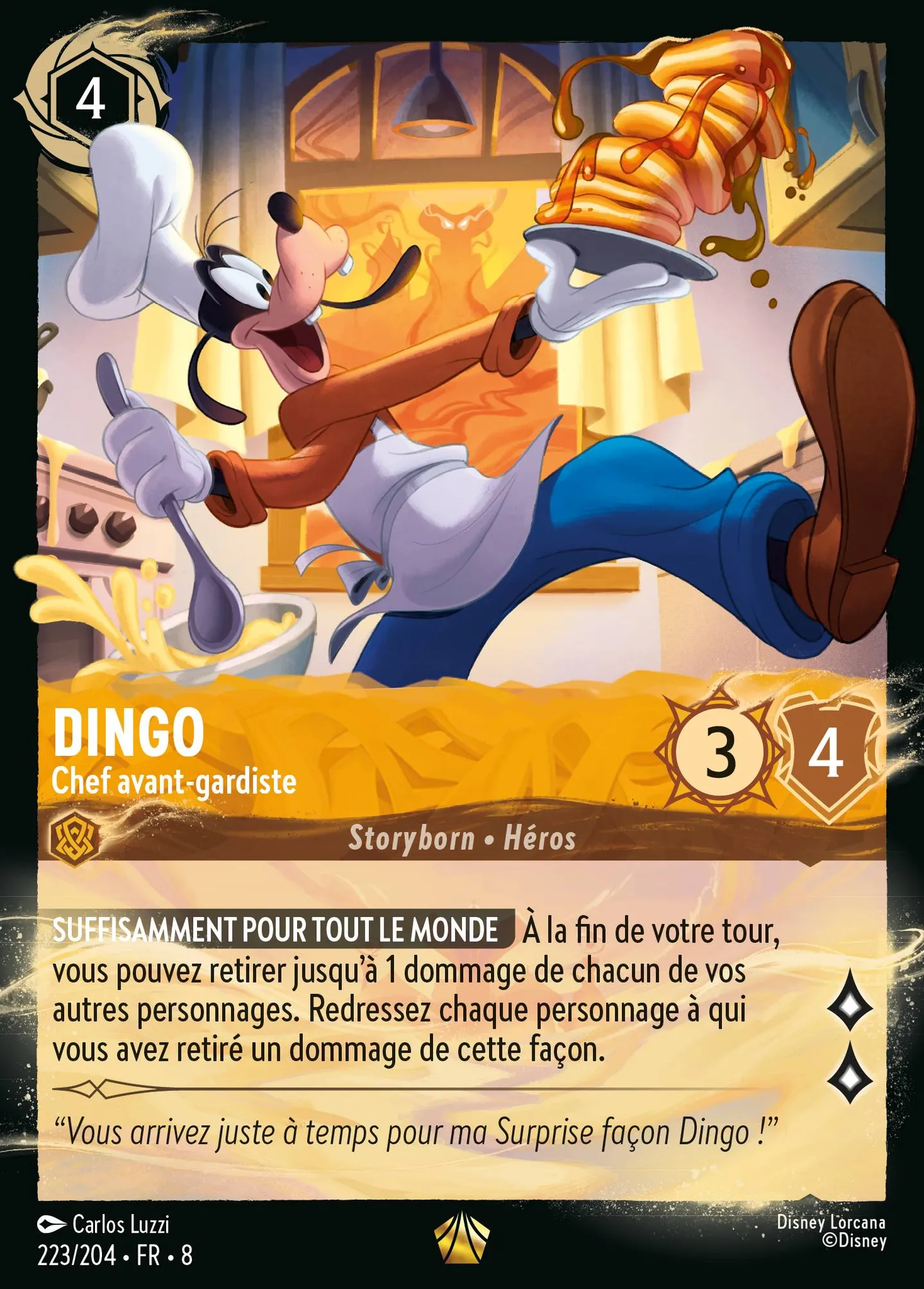 Dingo - Chef avant-gardiste — The Reign of Jafar — Lorcana