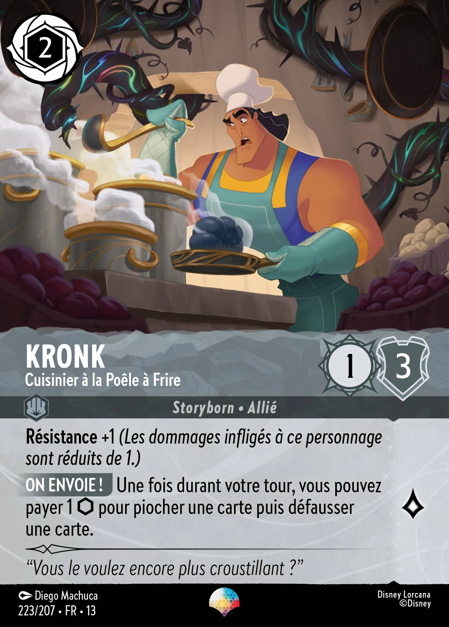 Kronk - Cuisinier à la Poêle à Frire — Attack of the Vine! — Lorcana