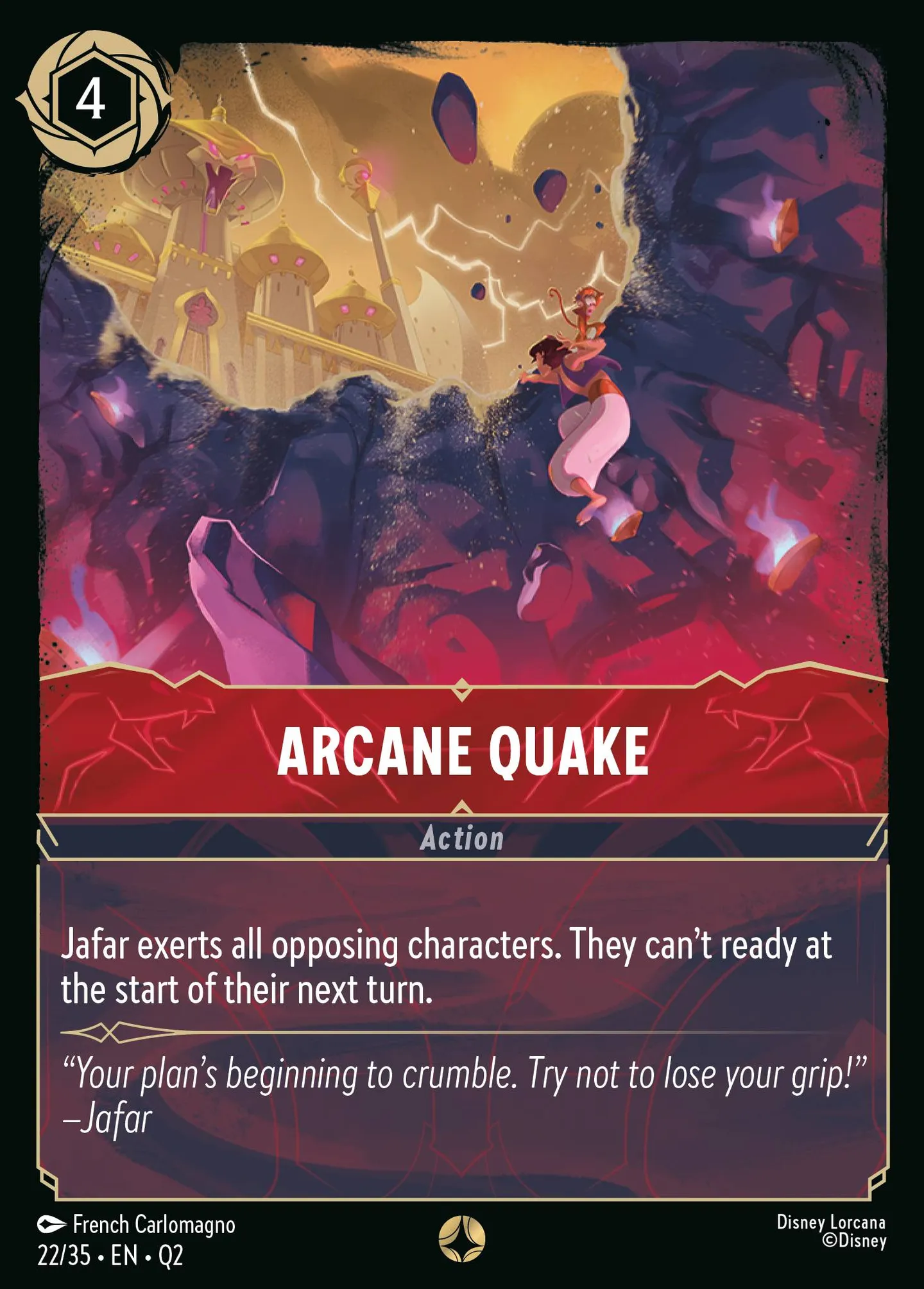 Arcane Quake — Illumineer's Quest: Palace Heist — Lorcana