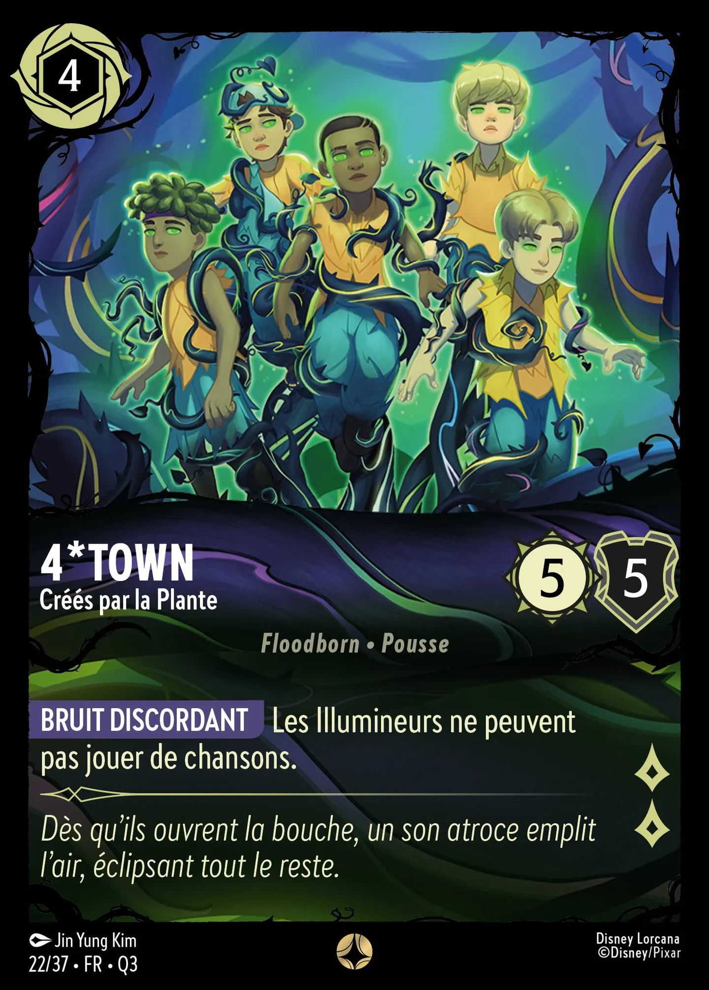 4*Town - Créés par la Plante — Illumineer's Quest: The Great Hunny Rescue — Lorcana
