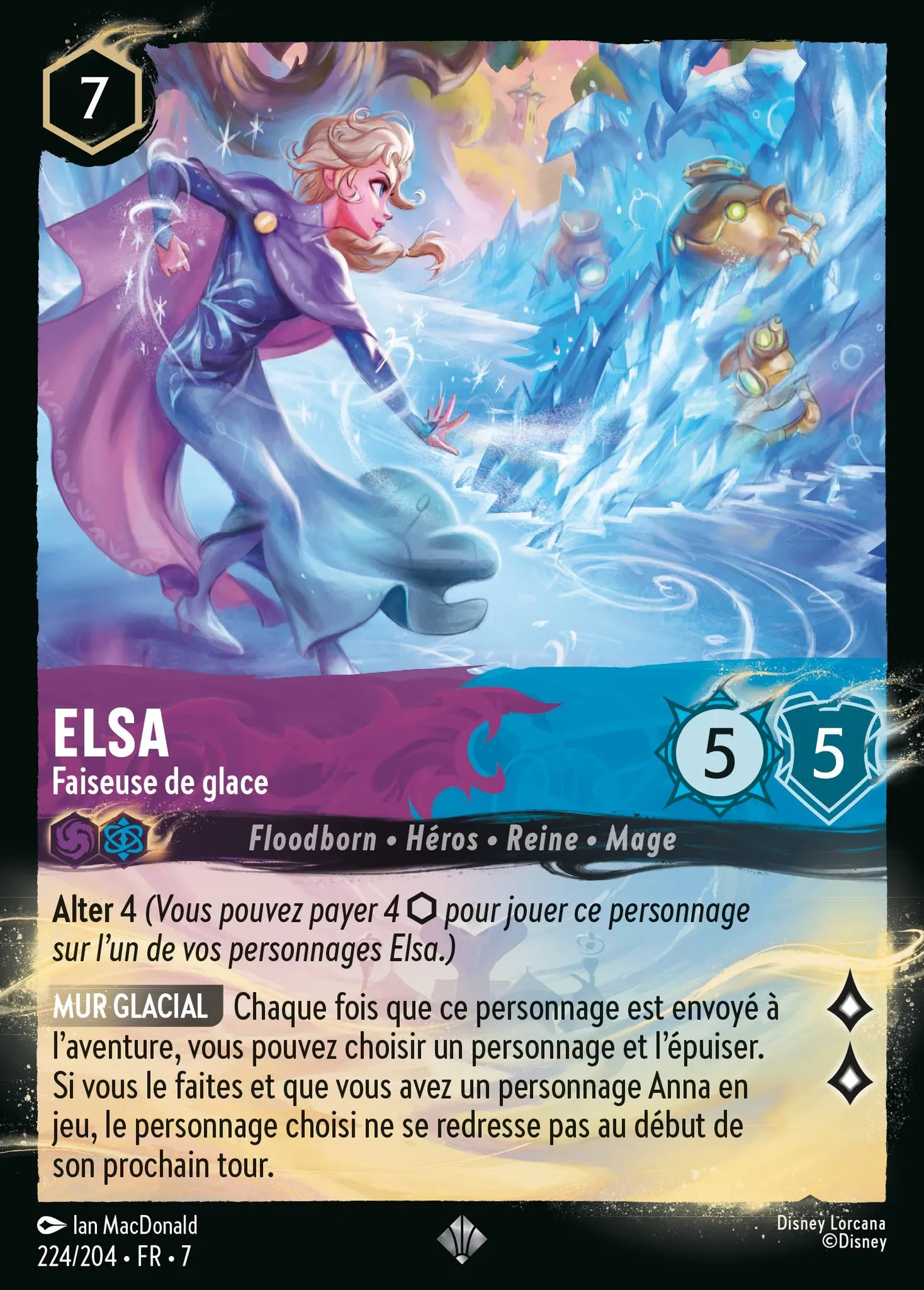 Elsa - Faiseuse de glace — Archazia's Island — Lorcana