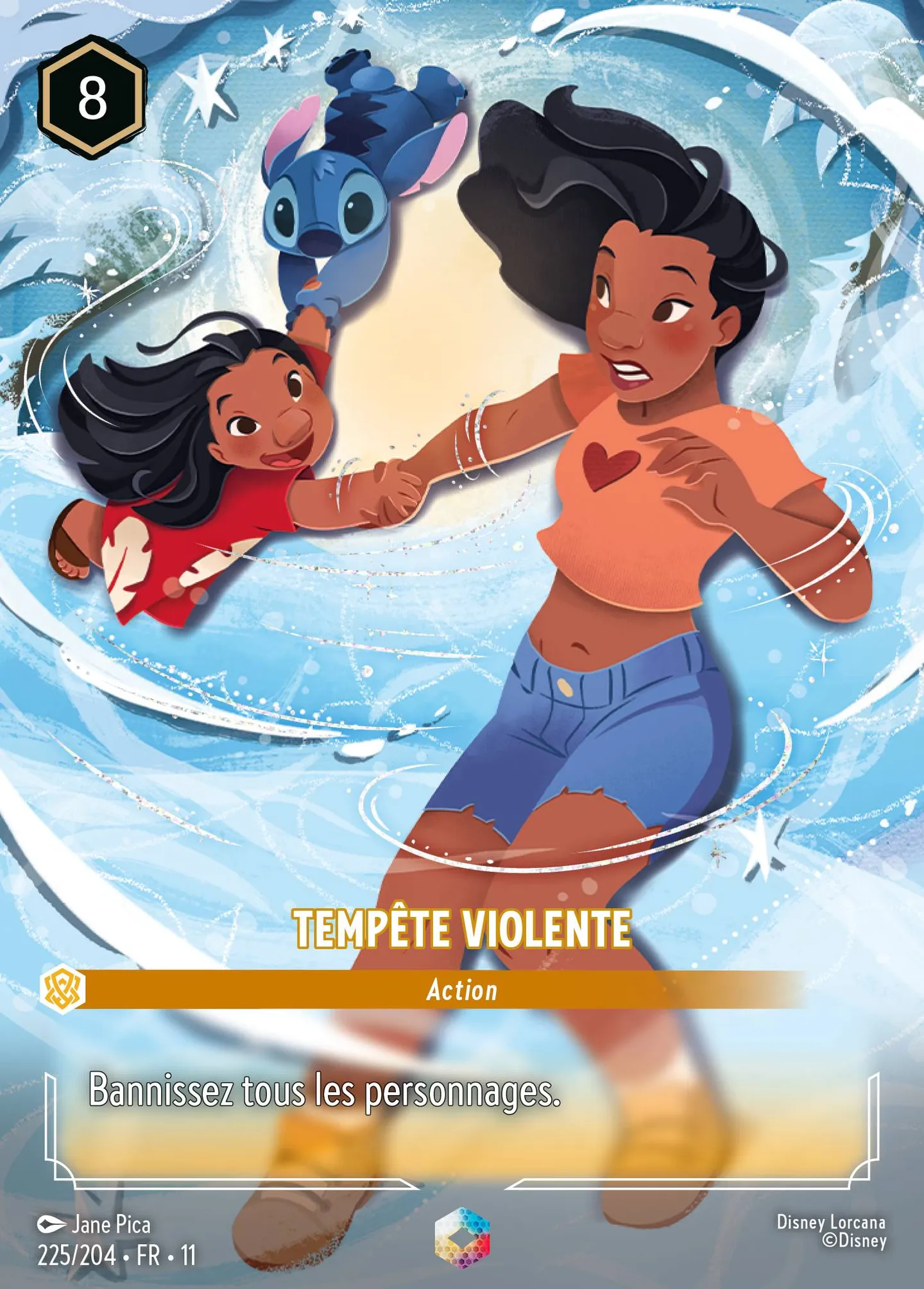 Tempête violente — Winterspell — Lorcana