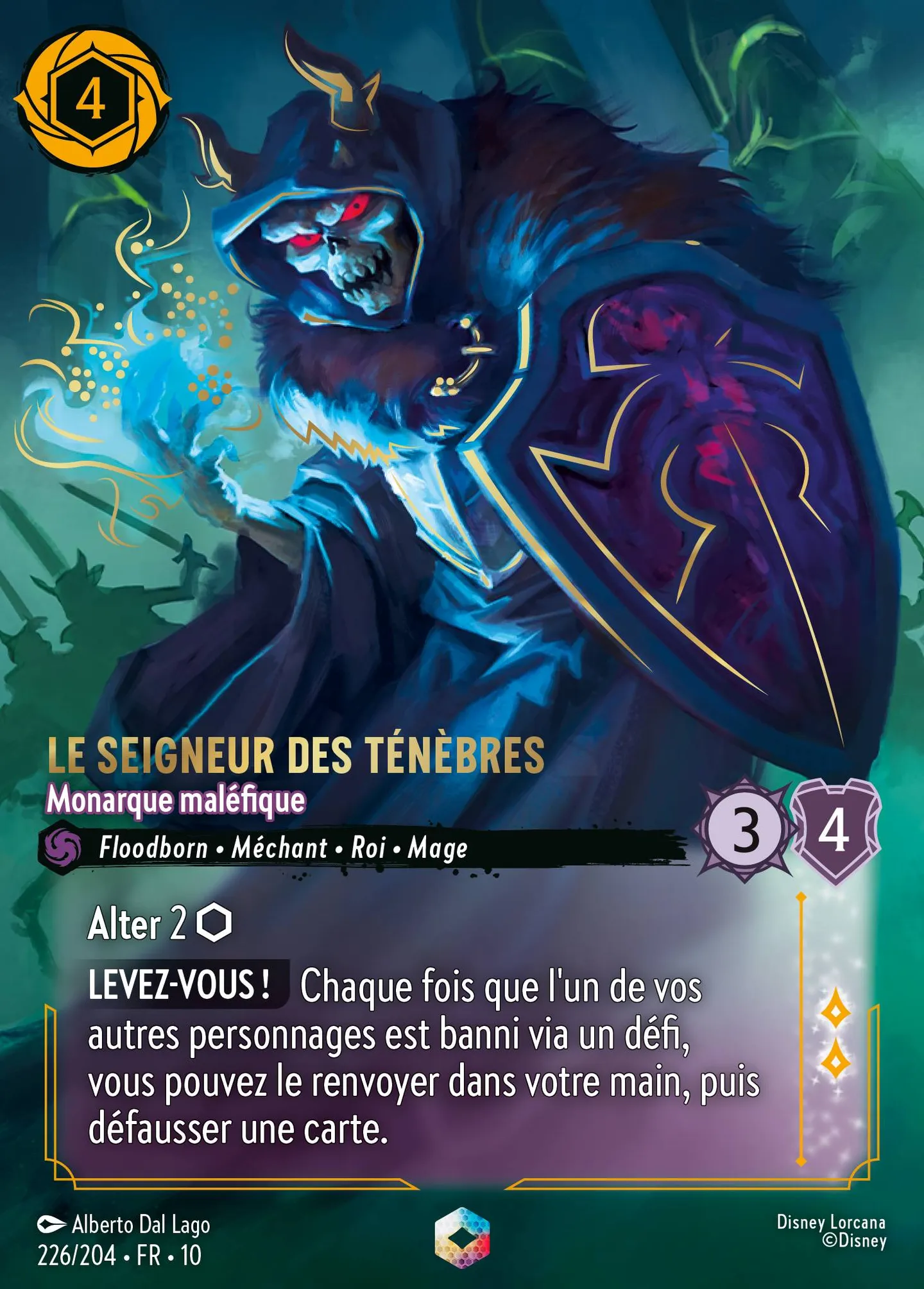 Le Seigneur des Ténèbres - Monarque maléfique — Whispers in the Well — Lorcana