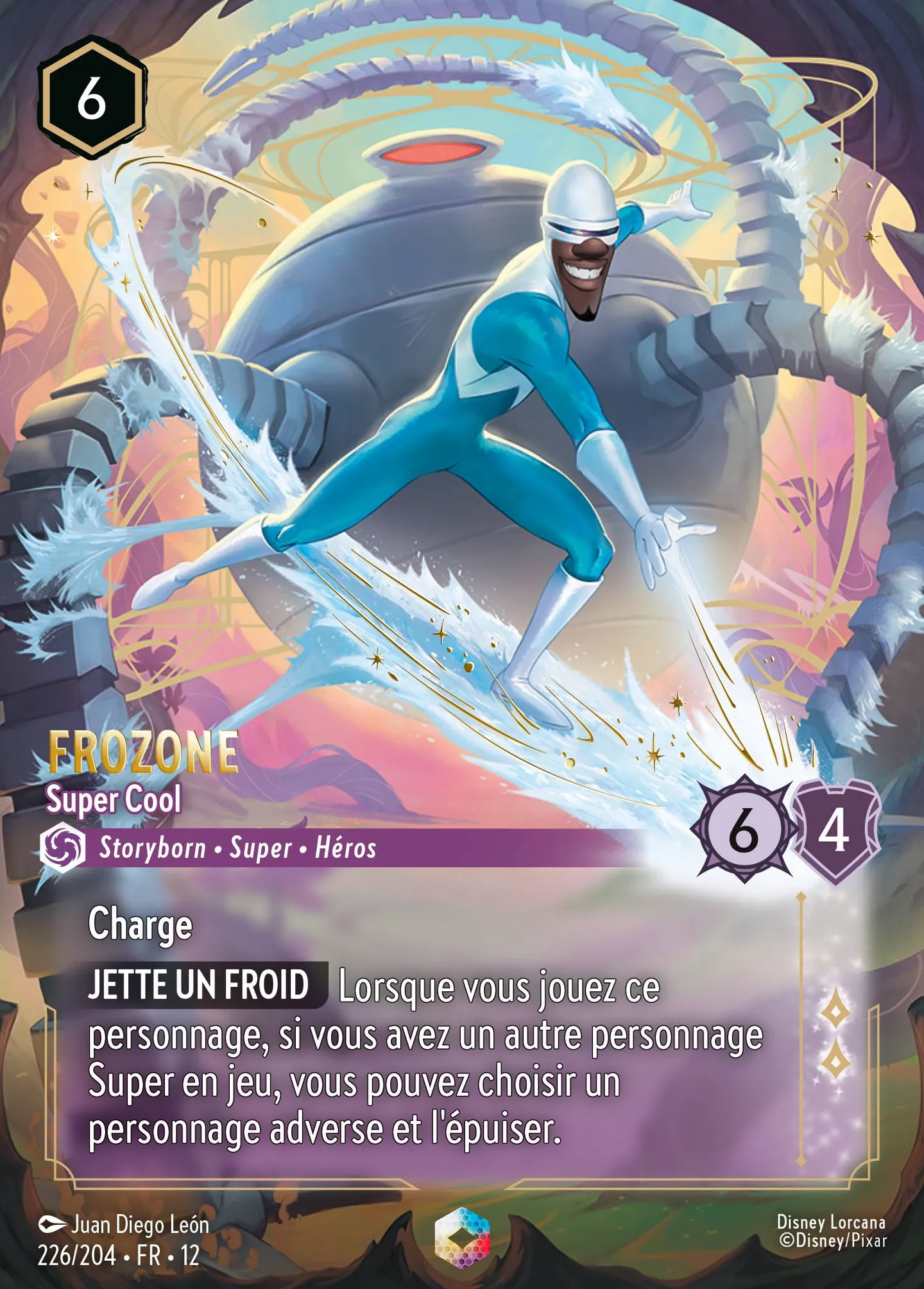 Frozone - Super Cool — Wilds Unknown — Lorcana