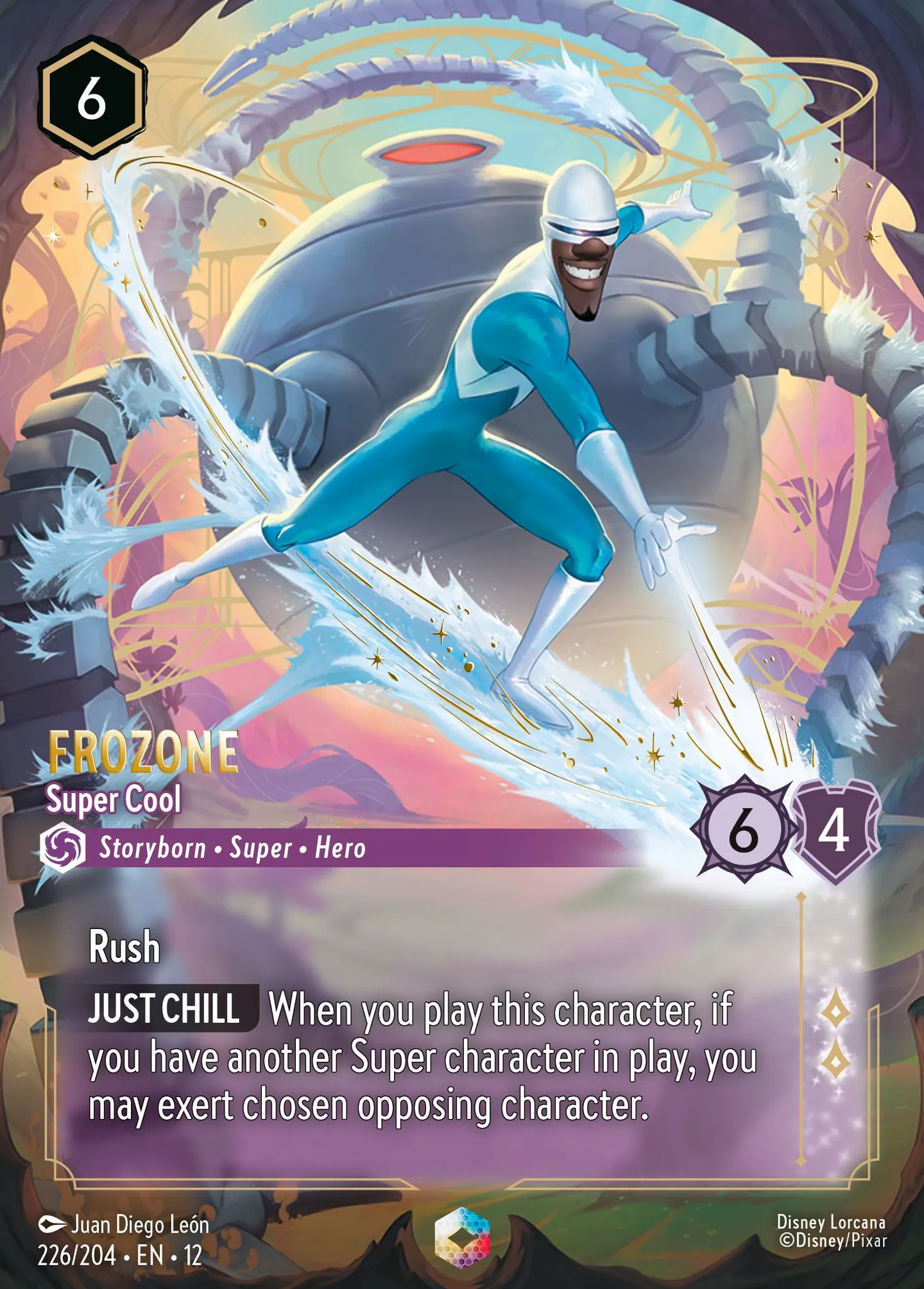 Frozone - Super Cool — Wilds Unknown — Lorcana