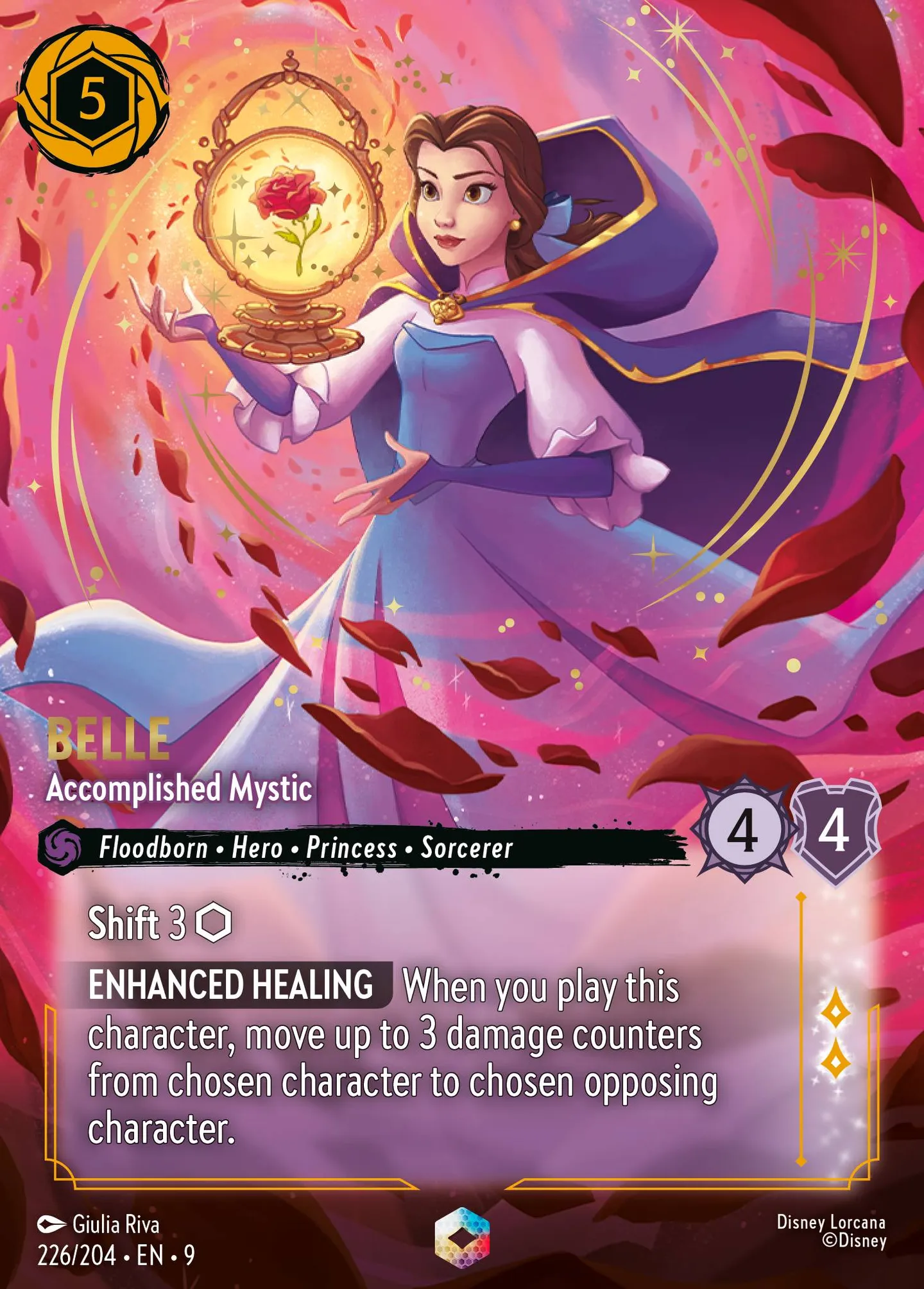 Belle - Accomplished Mystic — Fabled — Lorcana