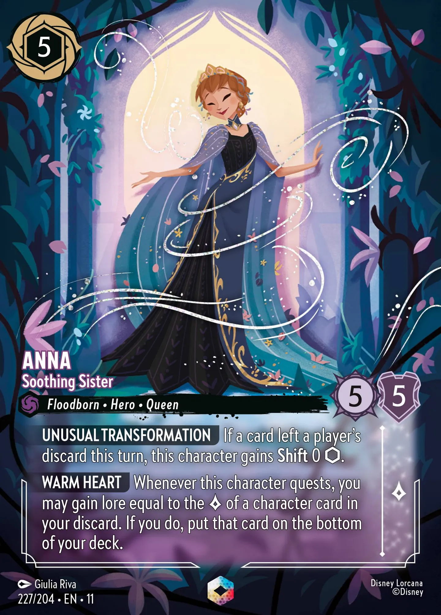 Anna - Soothing Sister — Winterspell — Lorcana
