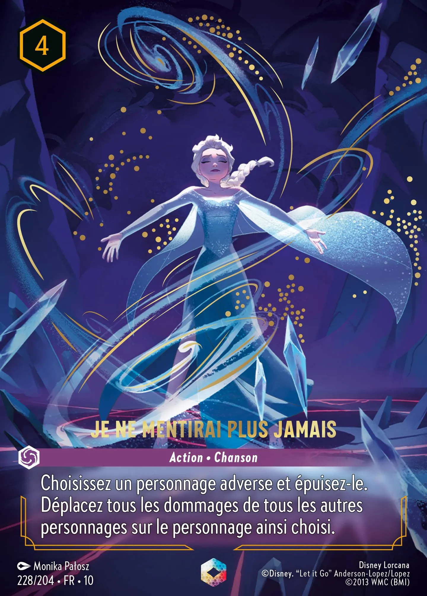 Je ne mentirai plus jamais — Whispers in the Well — Lorcana