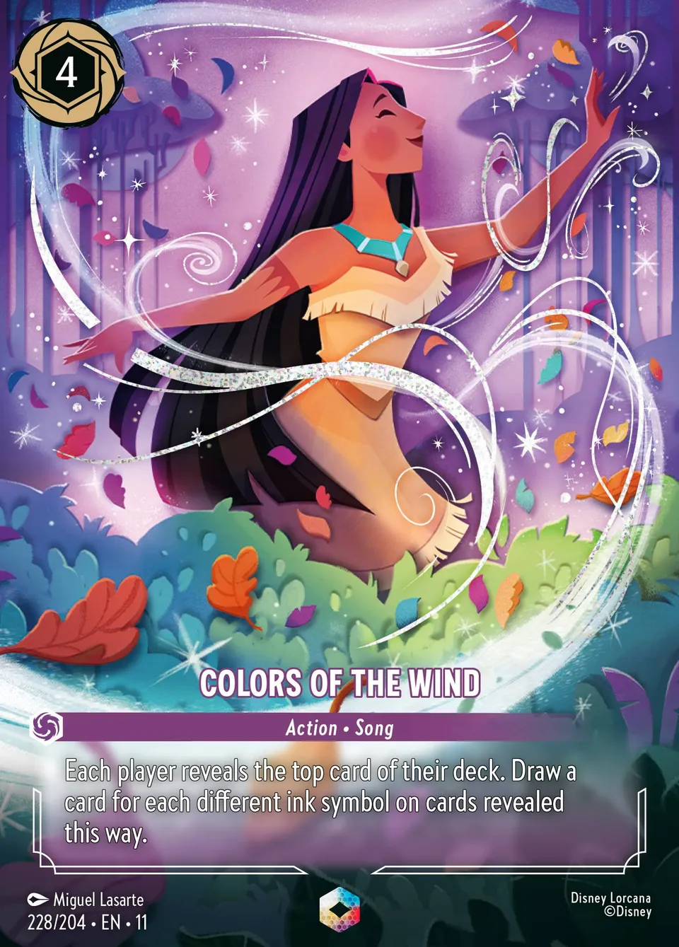 Colors of the Wind from Winterspell - Lorcana