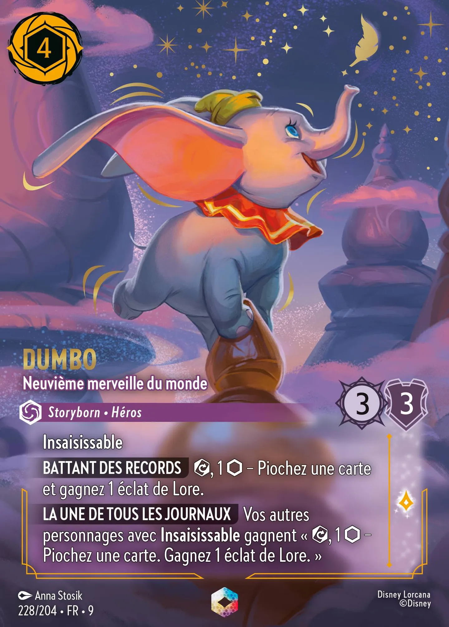 Dumbo - Neuvième merveille du monde — Fabled — Lorcana