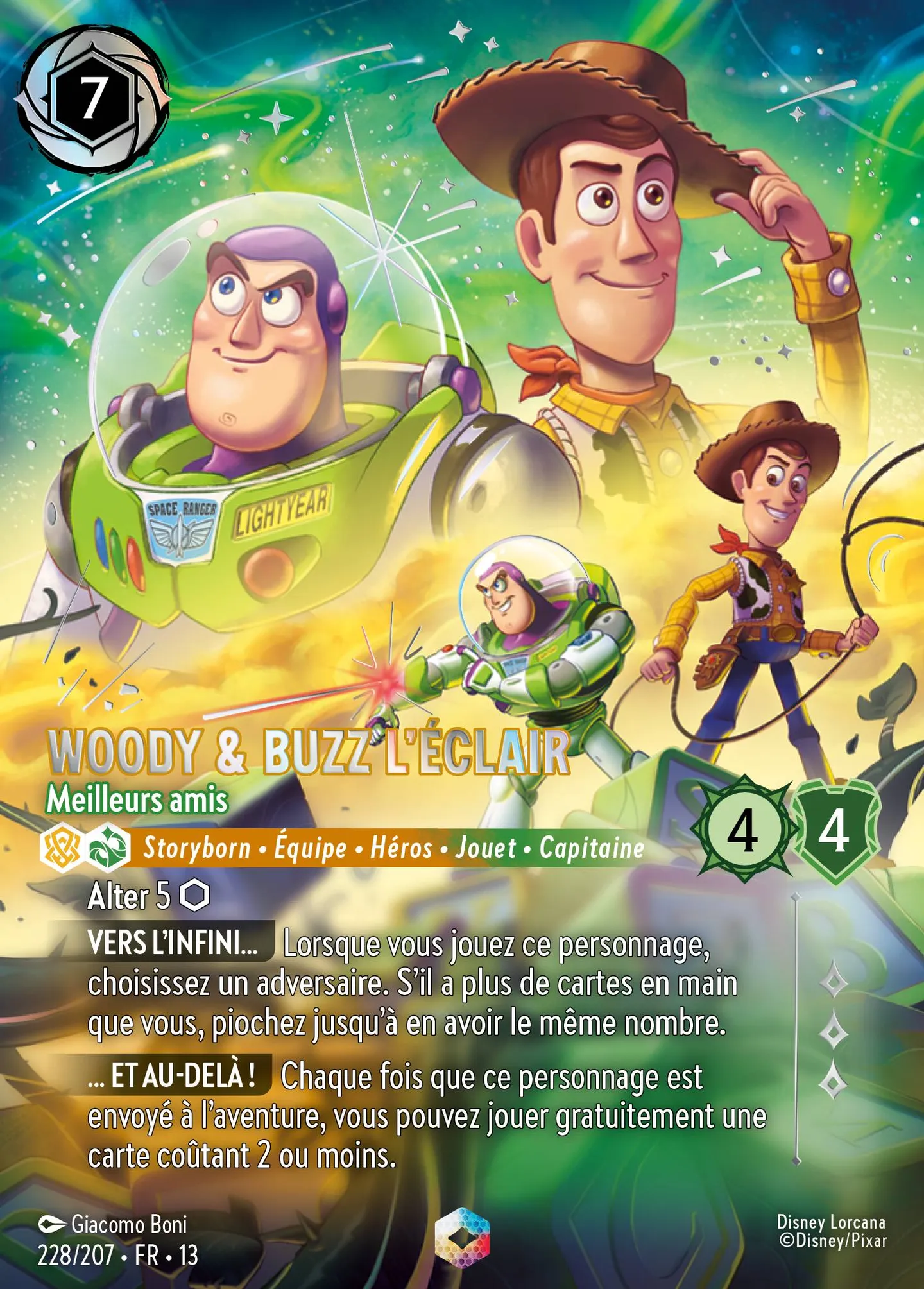Woody & Buzz l'Éclair - Meilleurs amis — Attack of the Vine! — Lorcana