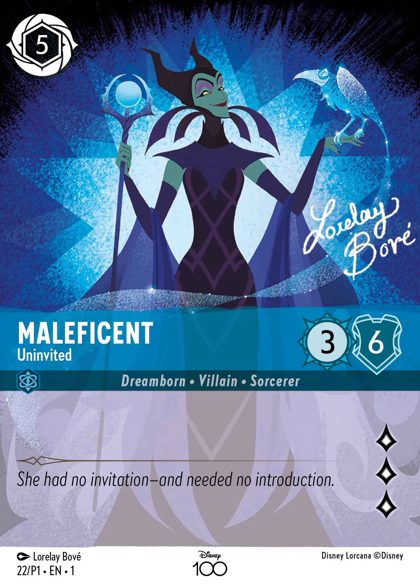 Maleficent - Uninvited — Promos - Year 1 — Lorcana