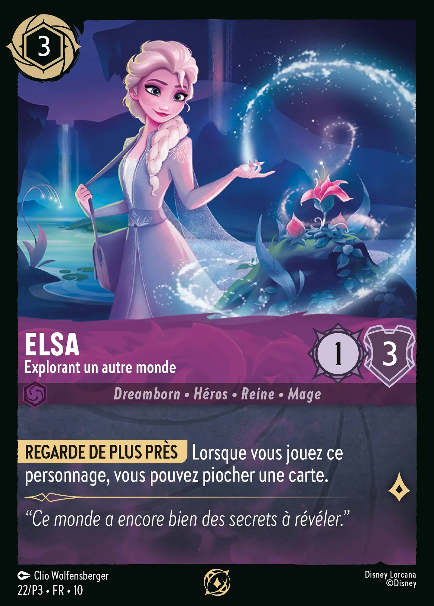 Elsa - Explorant un autre monde — Promos - Year 3 — Lorcana