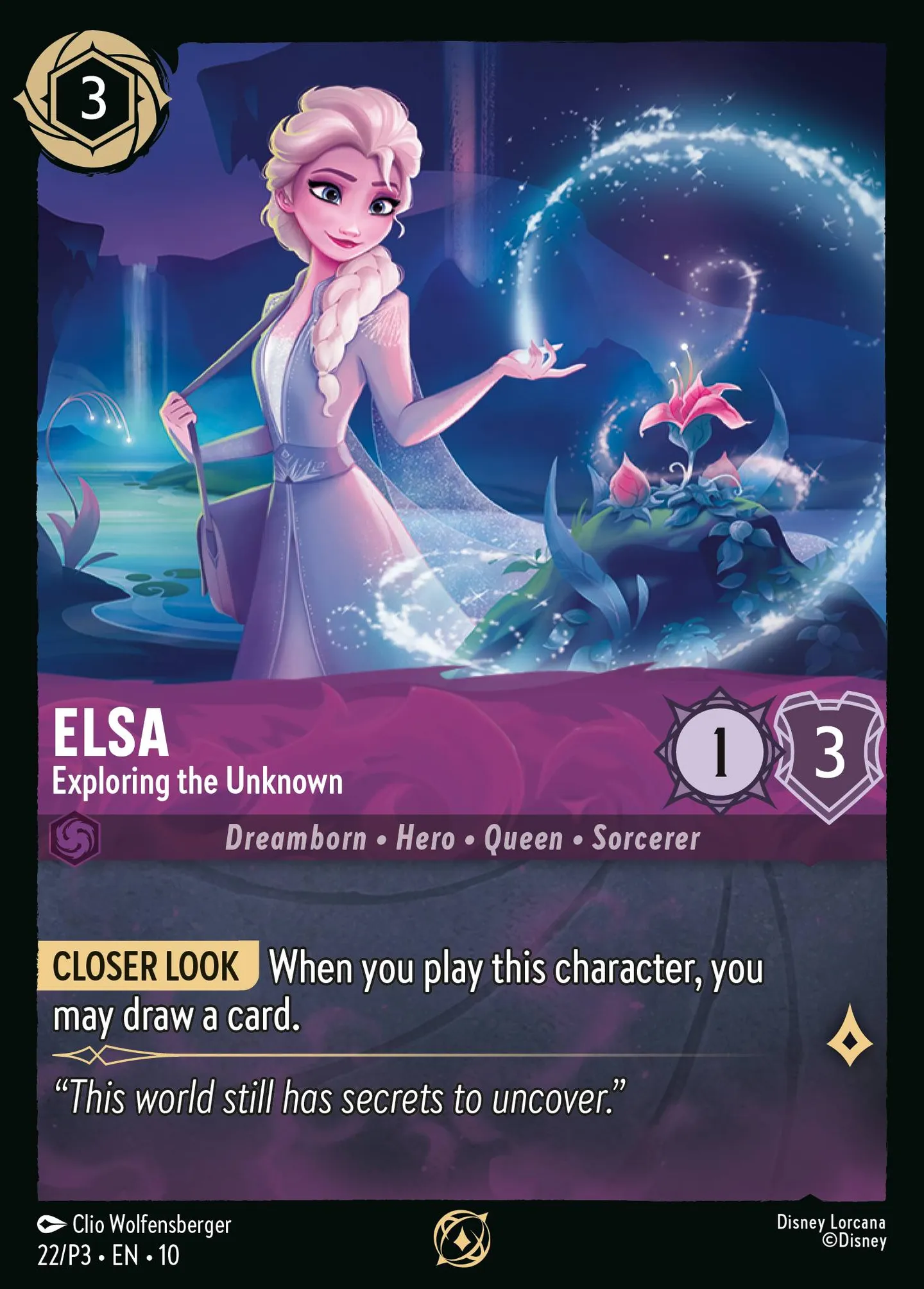 Elsa - Exploring the Unknown — Promos - Year 3 — Lorcana