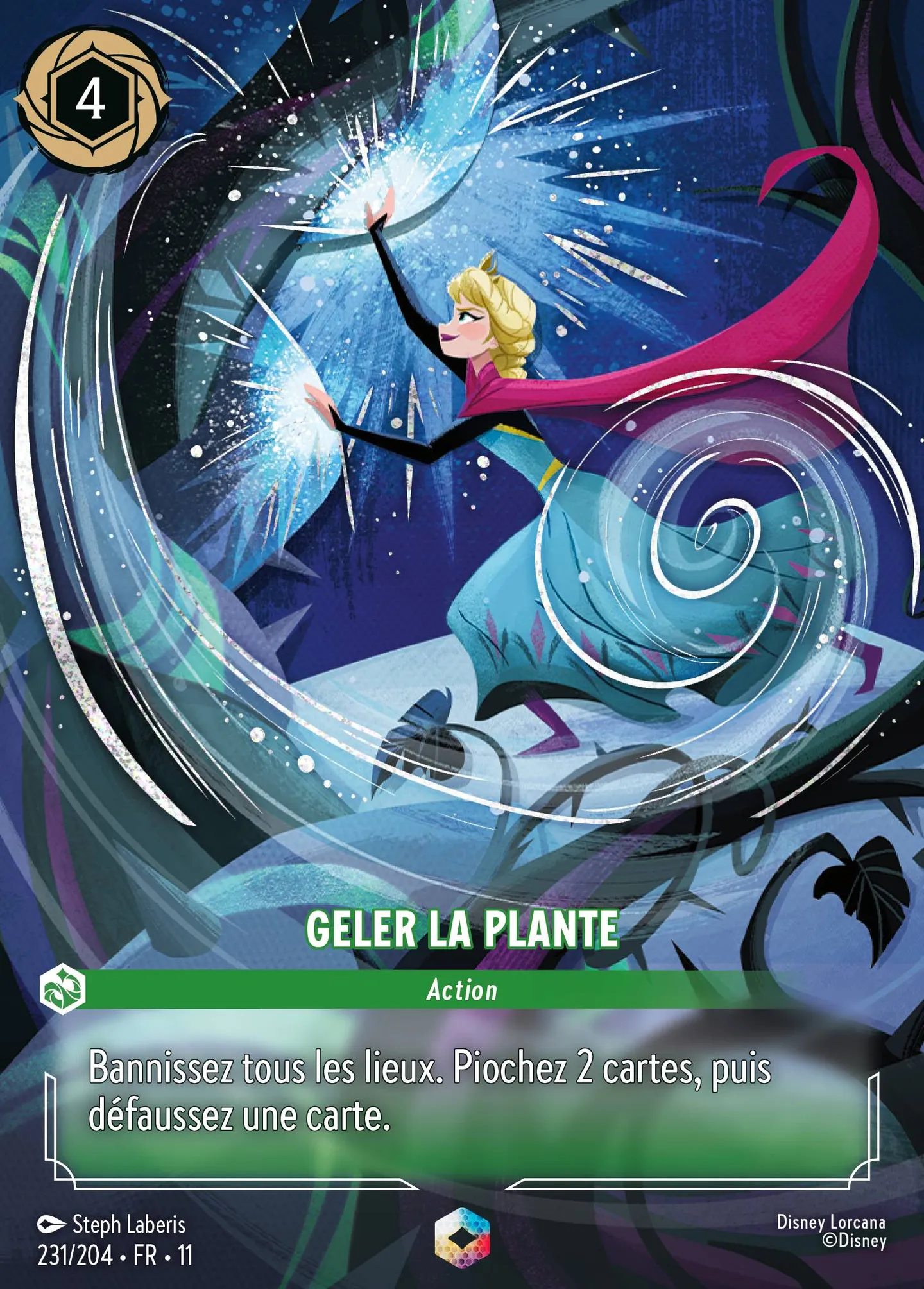Geler la Plante — Winterspell — Lorcana
