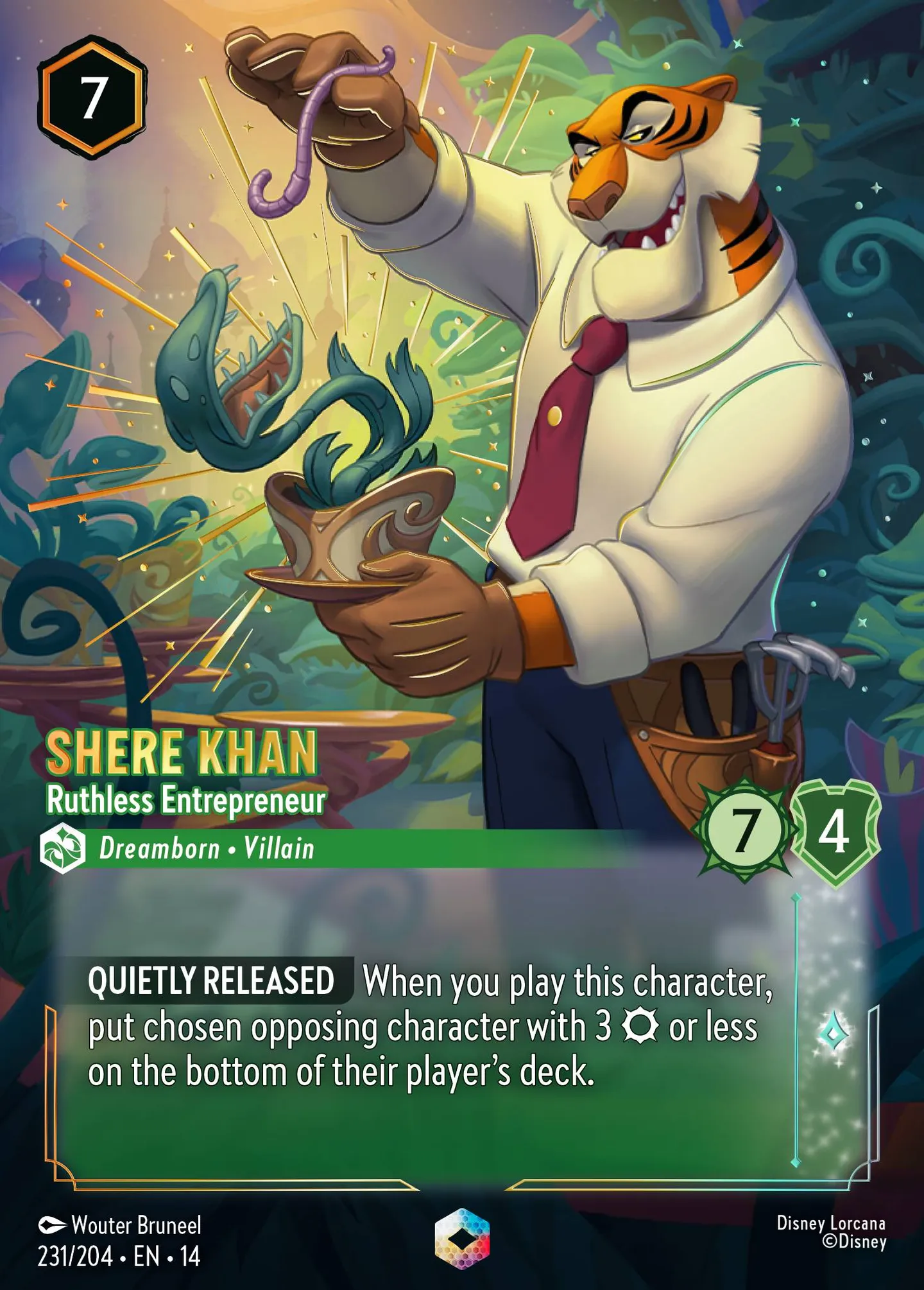 Shere Khan - Ruthless Entrepreneur — Hyperia City — Lorcana