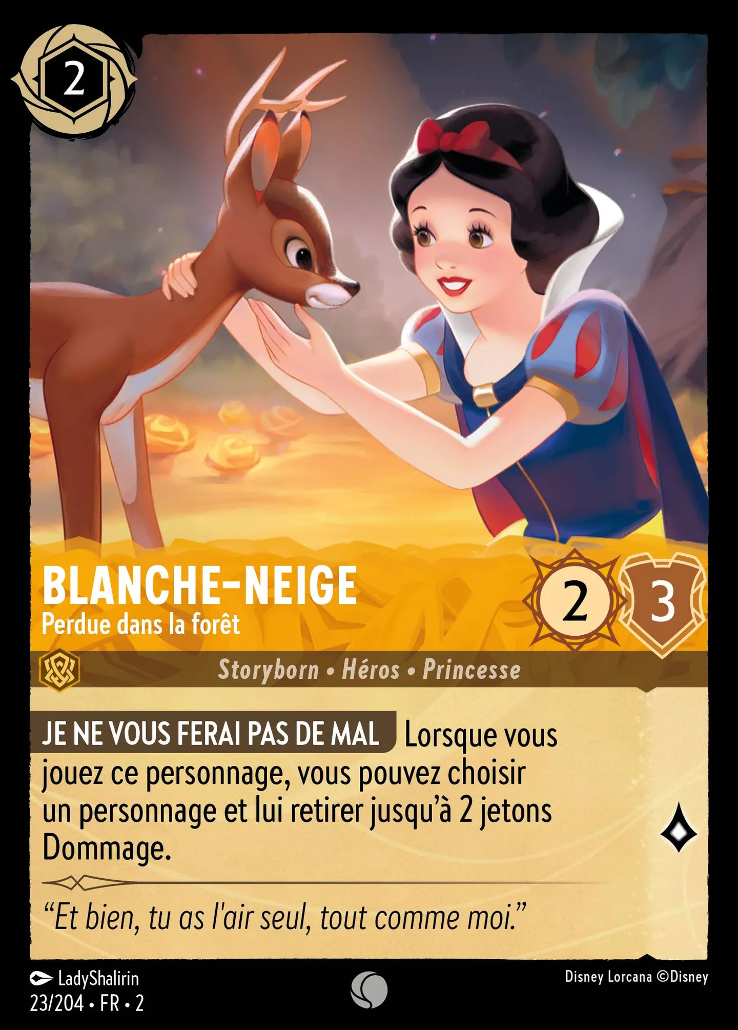 Blanche-Neige - Perdue dans la forêt — Rise of the Floodborn — Lorcana