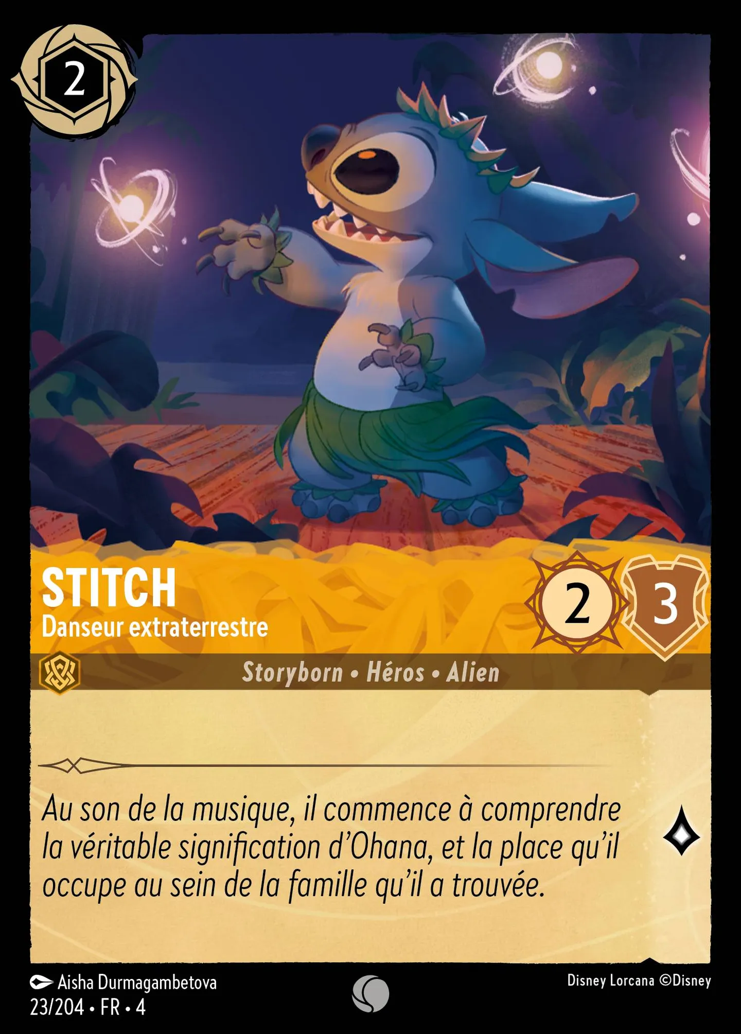 Stitch - Danseur extraterrestre — Ursula's Return — Lorcana