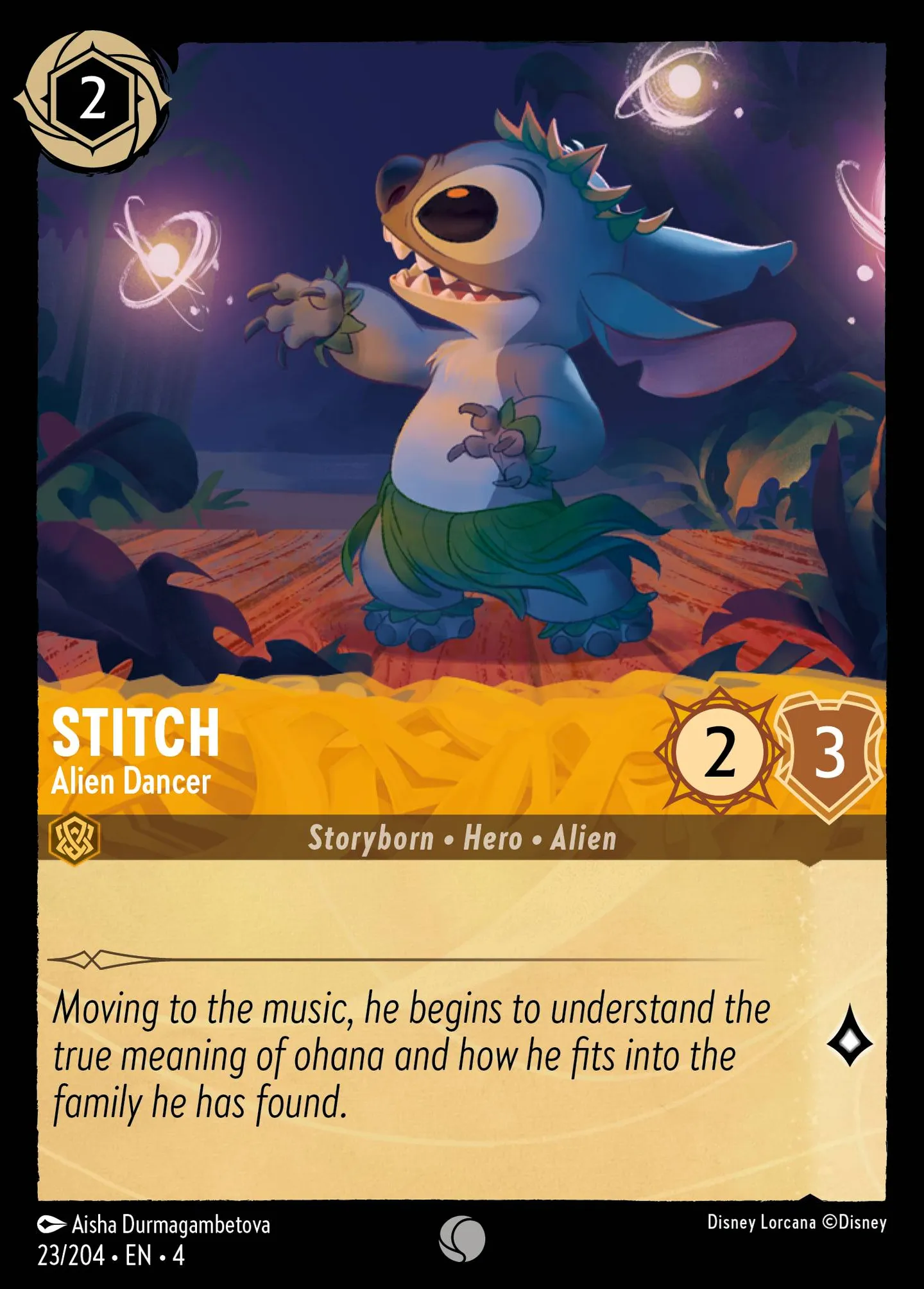 Stitch - Danseur extraterrestre — Ursula's Return — Lorcana