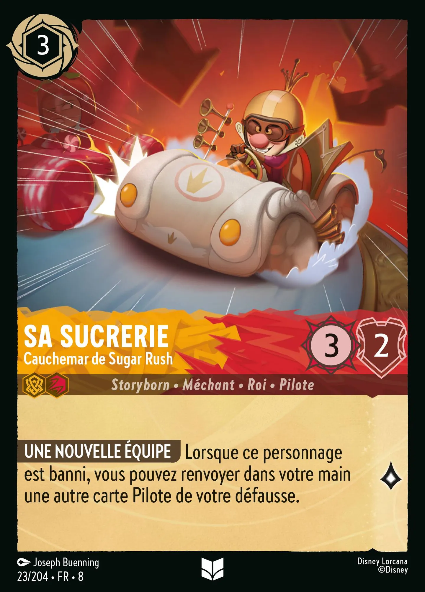 Sa Sucrerie - Cauchemar de Sugar Rush — The Reign of Jafar — Lorcana