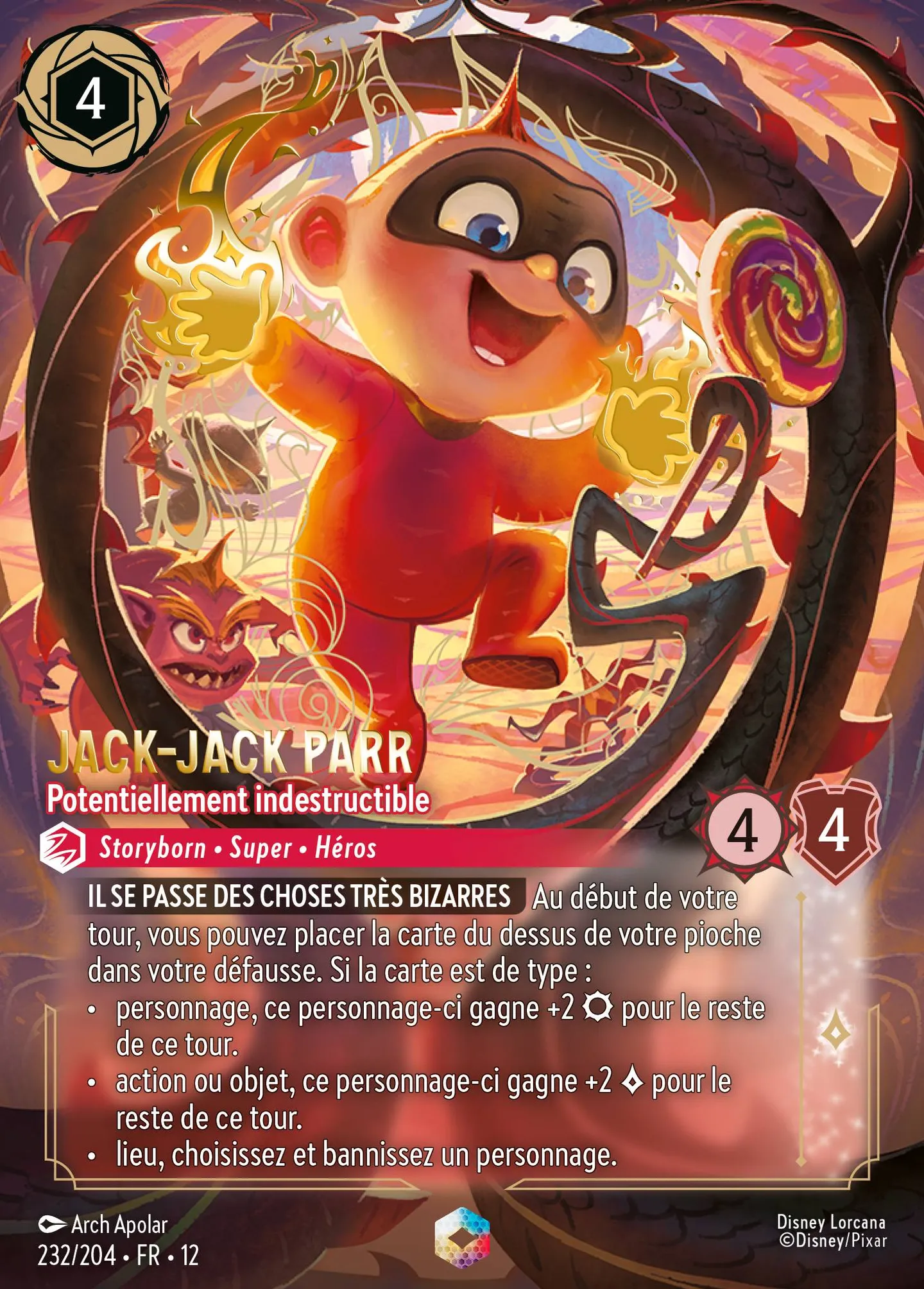 Jack-Jack Parr - Potentiellement indestructible — Wilds Unknown — Lorcana
