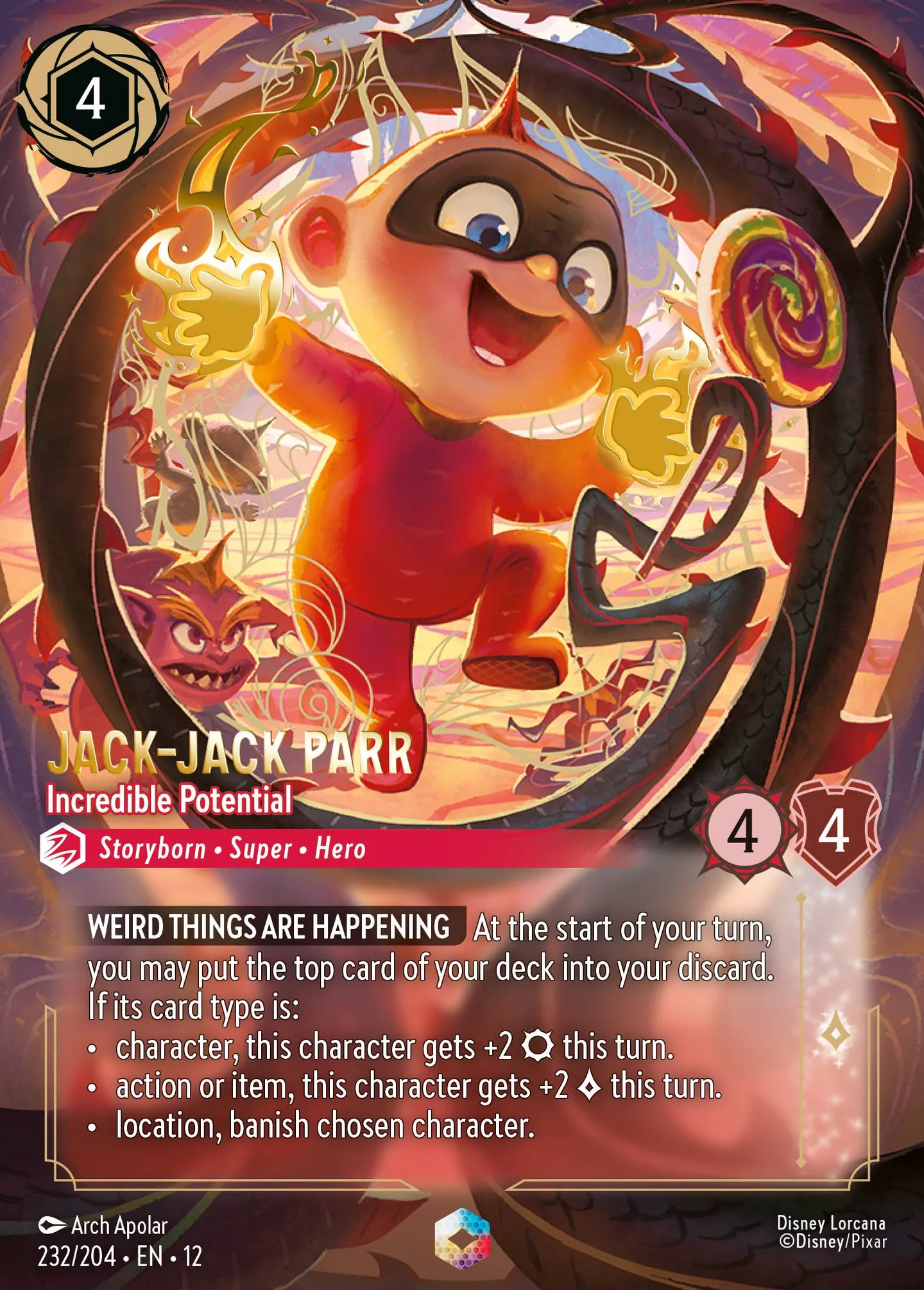 Jack-Jack Parr - Incredible Potential — Wilds Unknown — Lorcana