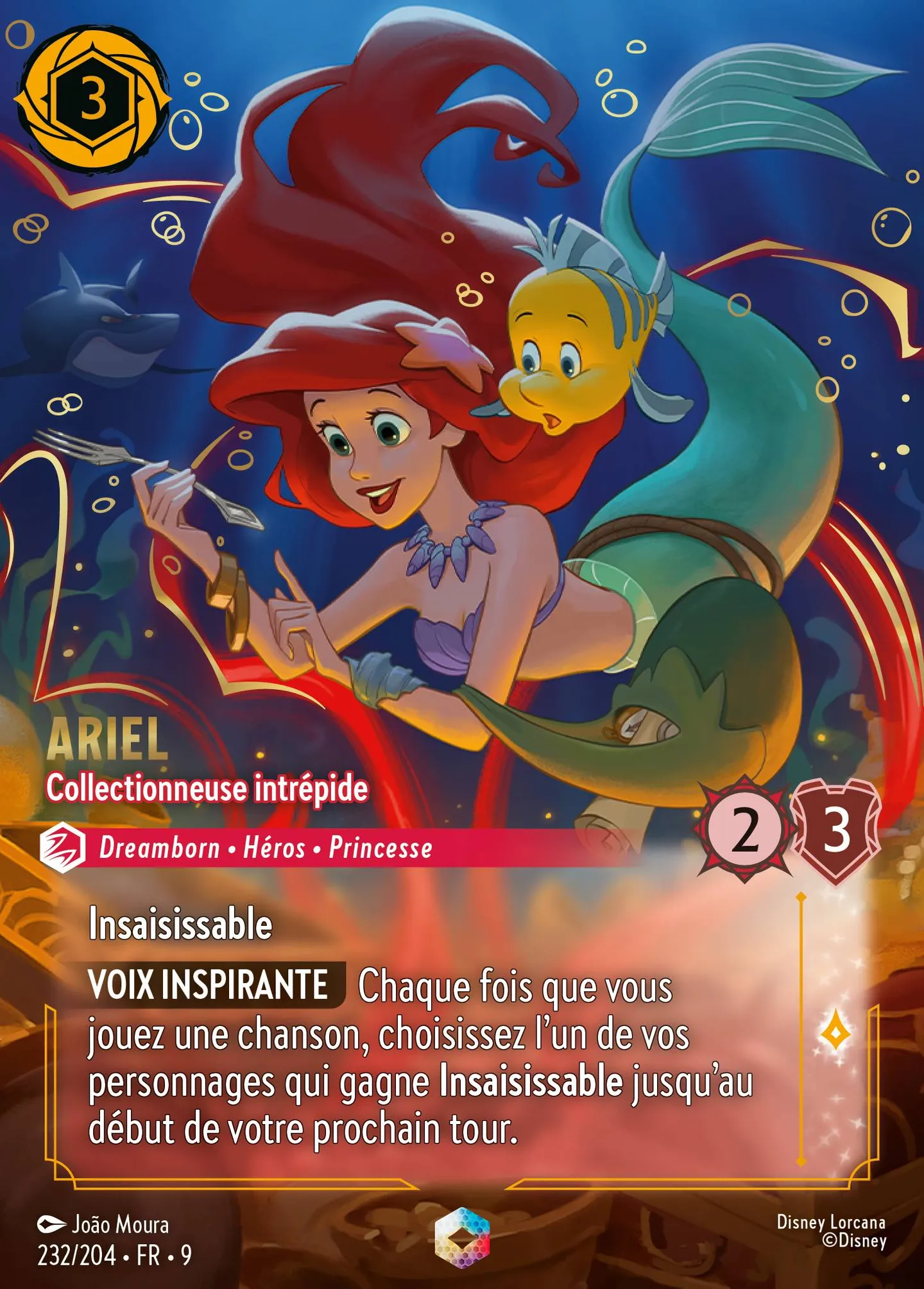 Ariel - Collectionneuse intrépide — Fabled — Lorcana