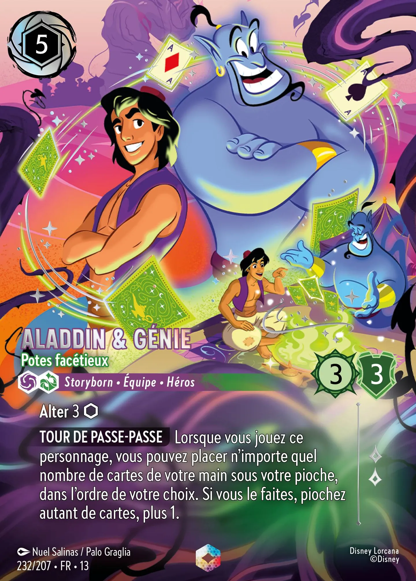 Aladdin & Génie - Potes facétieux — Attack of the Vine! — Lorcana