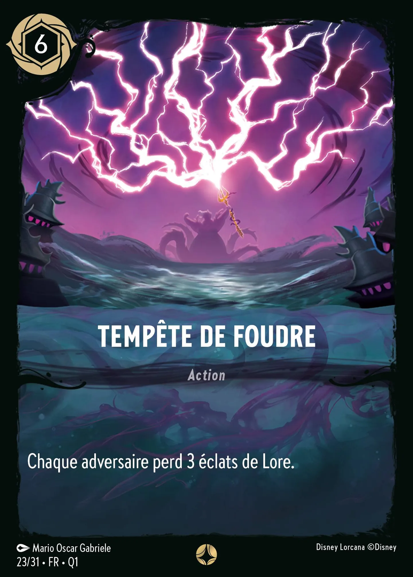 Tempête de Foudre — Illumineer's Quest: Deep Trouble — Lorcana