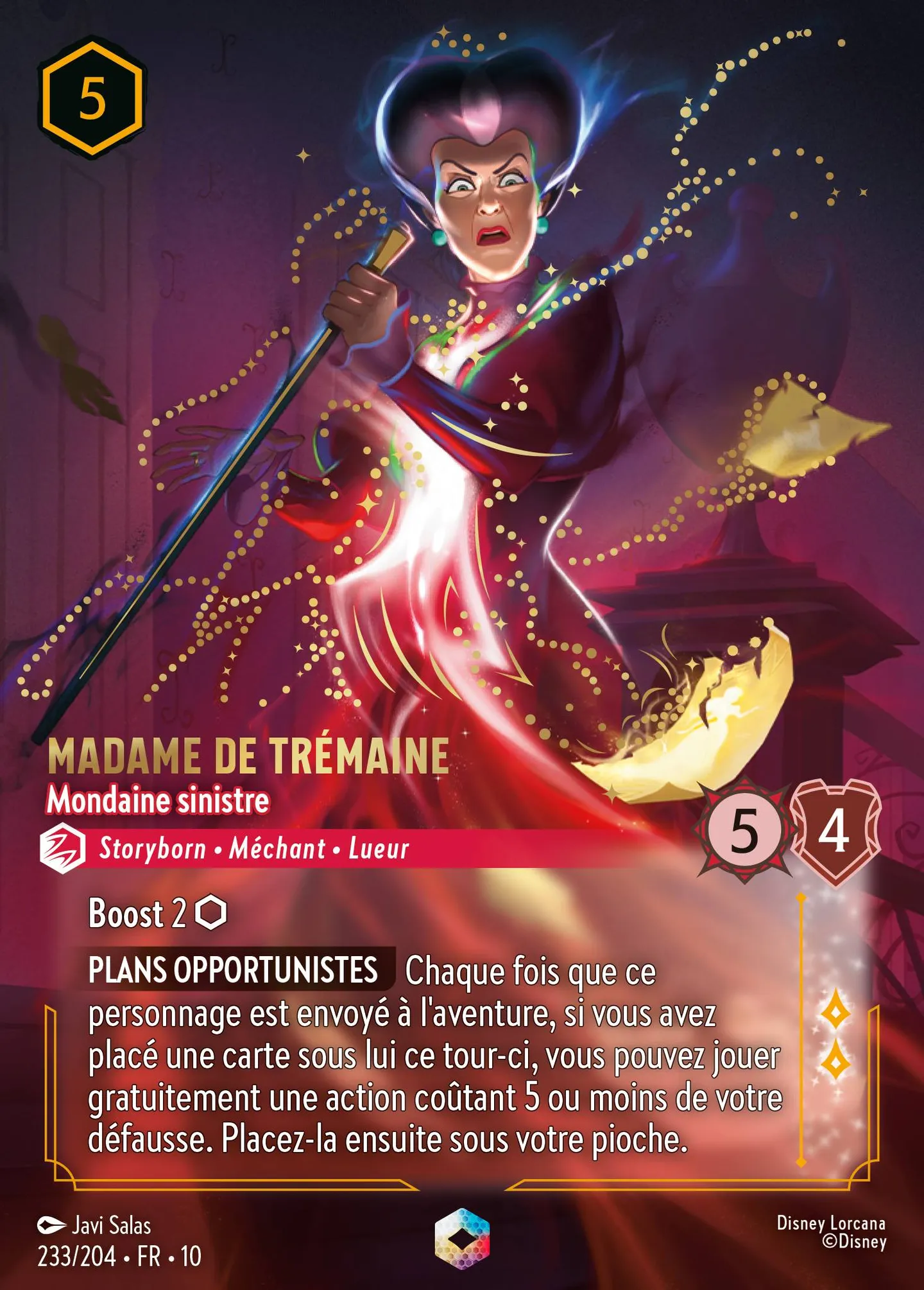 Madame de Trémaine - Mondaine sinistre — Whispers in the Well — Lorcana