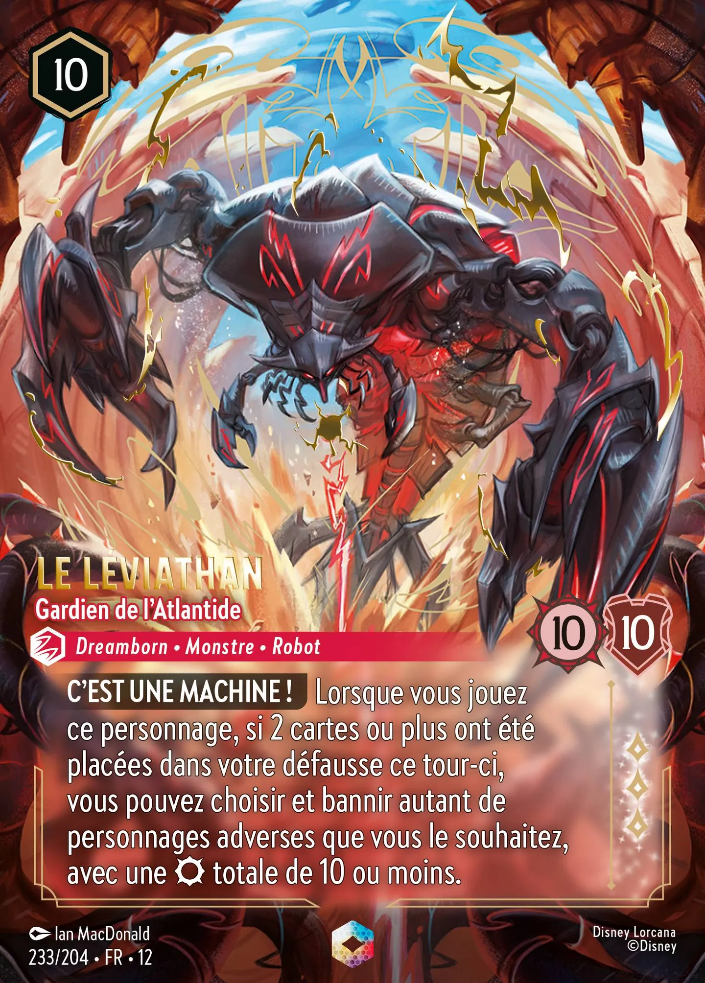Le Léviathan - Gardien de l'Atlantide — Wilds Unknown — Lorcana