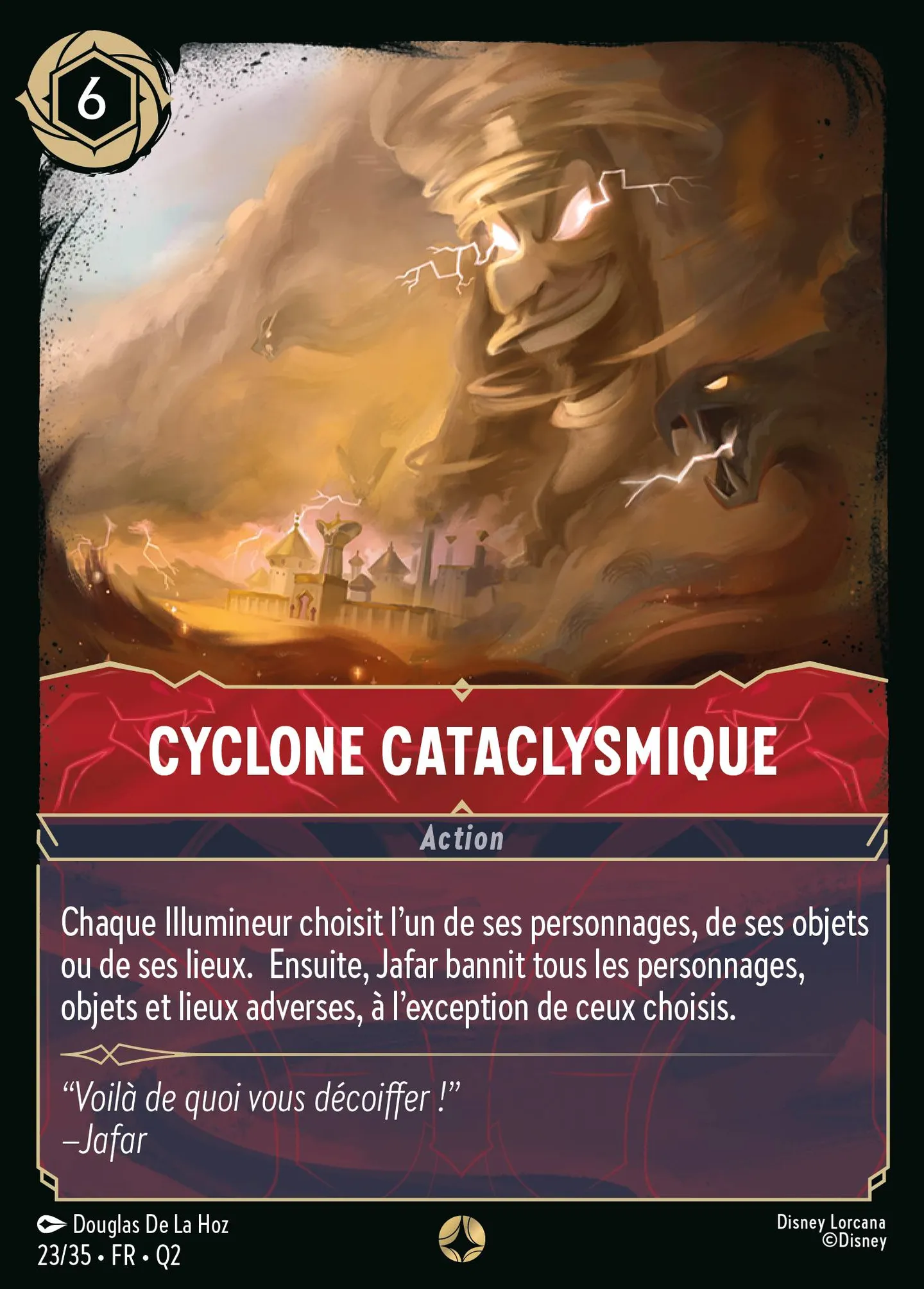 Cyclone cataclysmique — Illumineer's Quest: Palace Heist — Lorcana